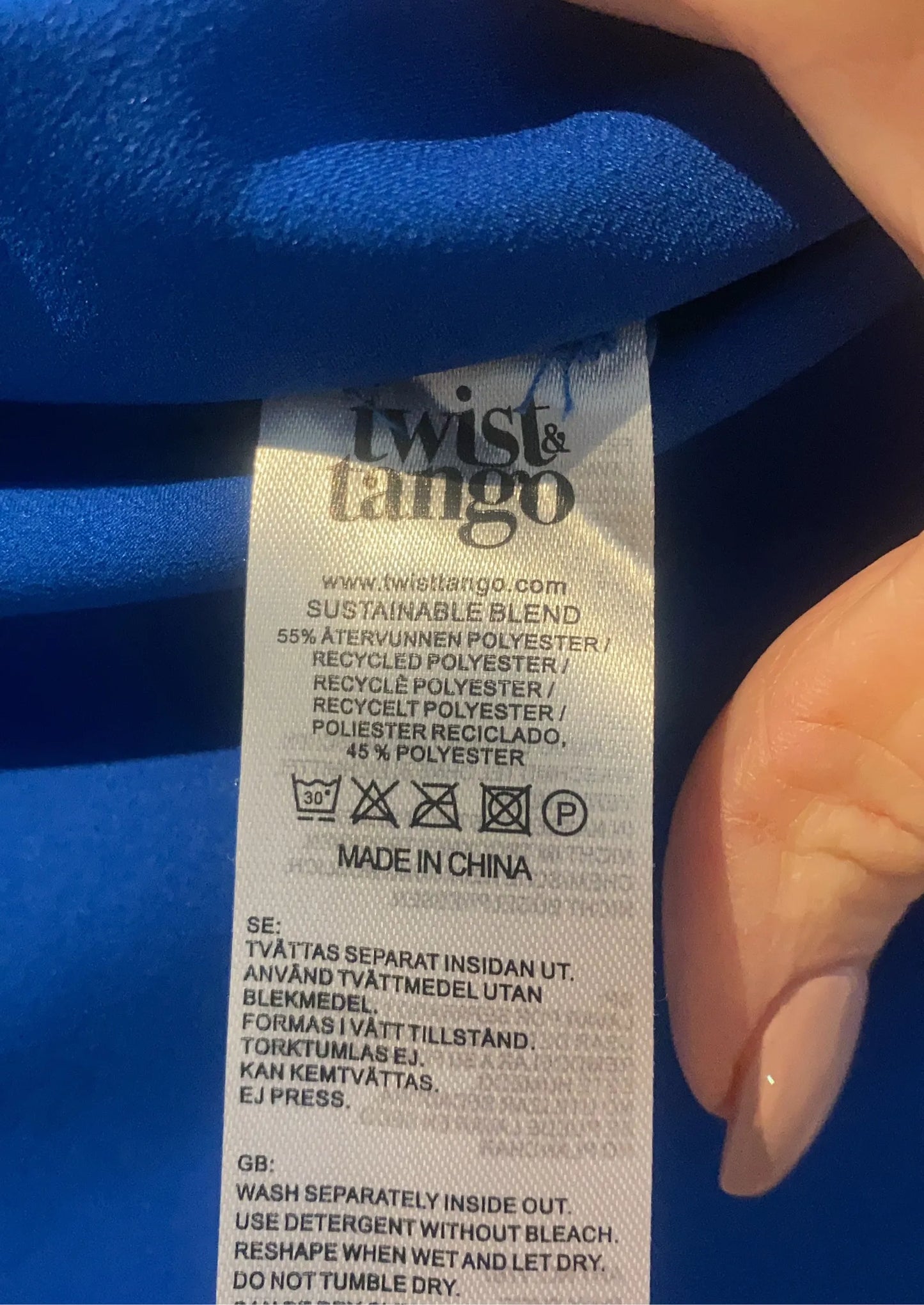 Twist & Tango-skjorta NWOT