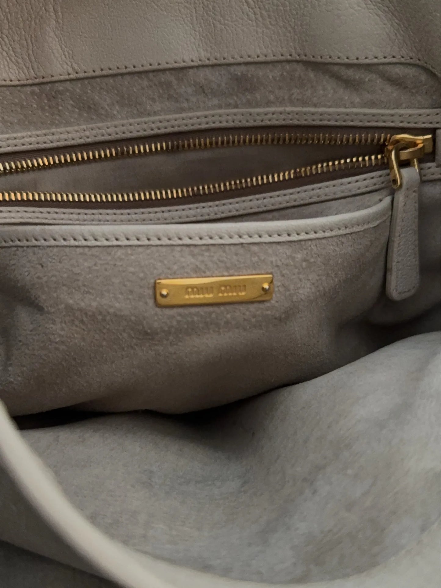 Miu Miu Tote-skinnhandväska