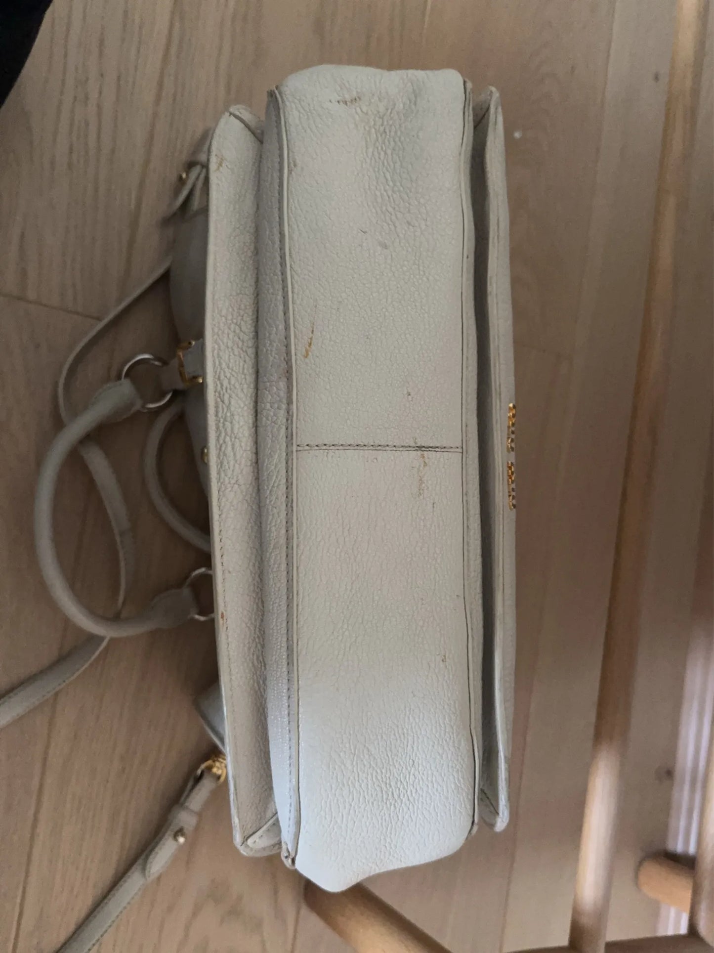 Miu Miu Tote-skinnhandväska