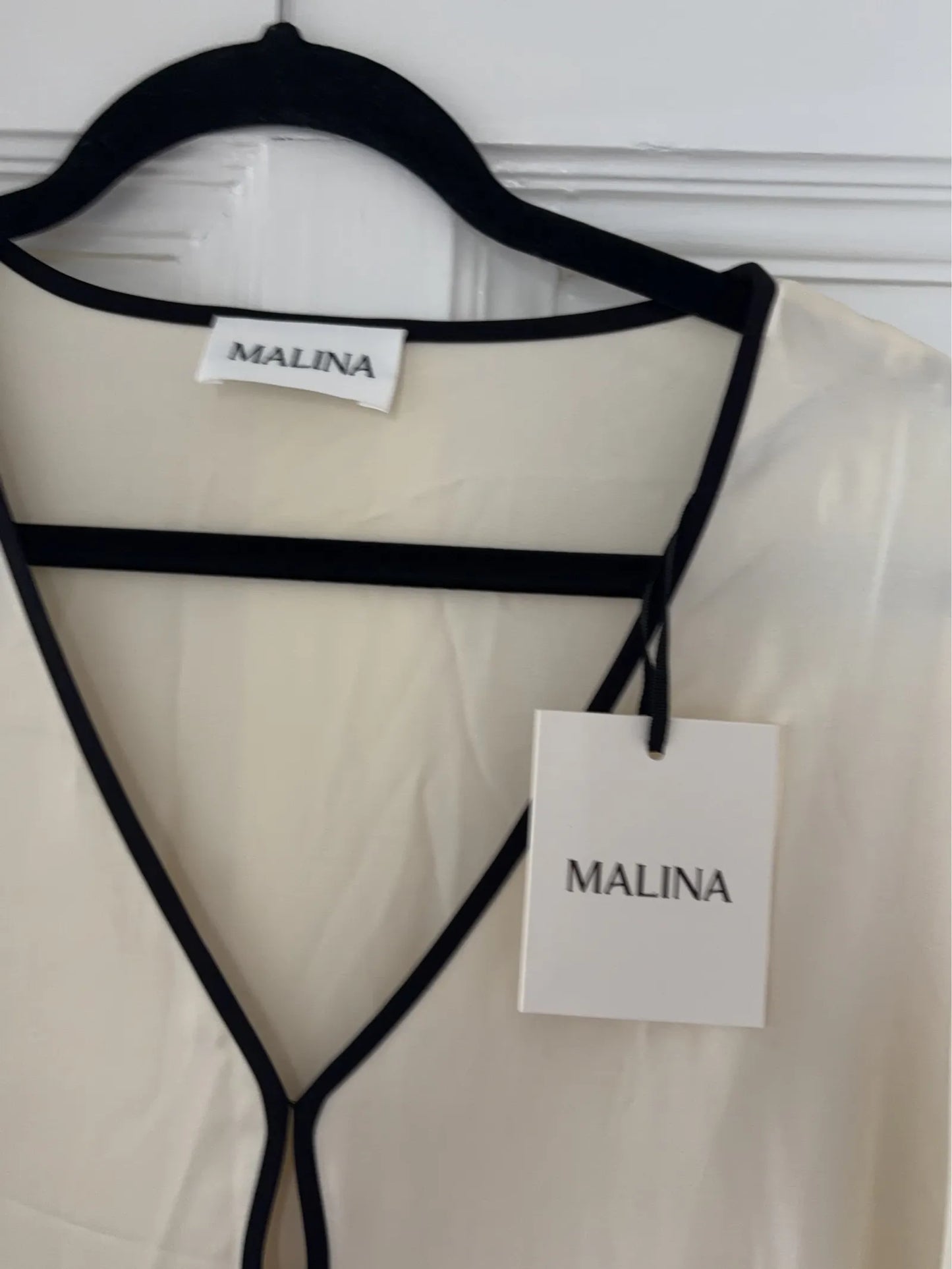 Malina Briony Satin-kaftan NWT