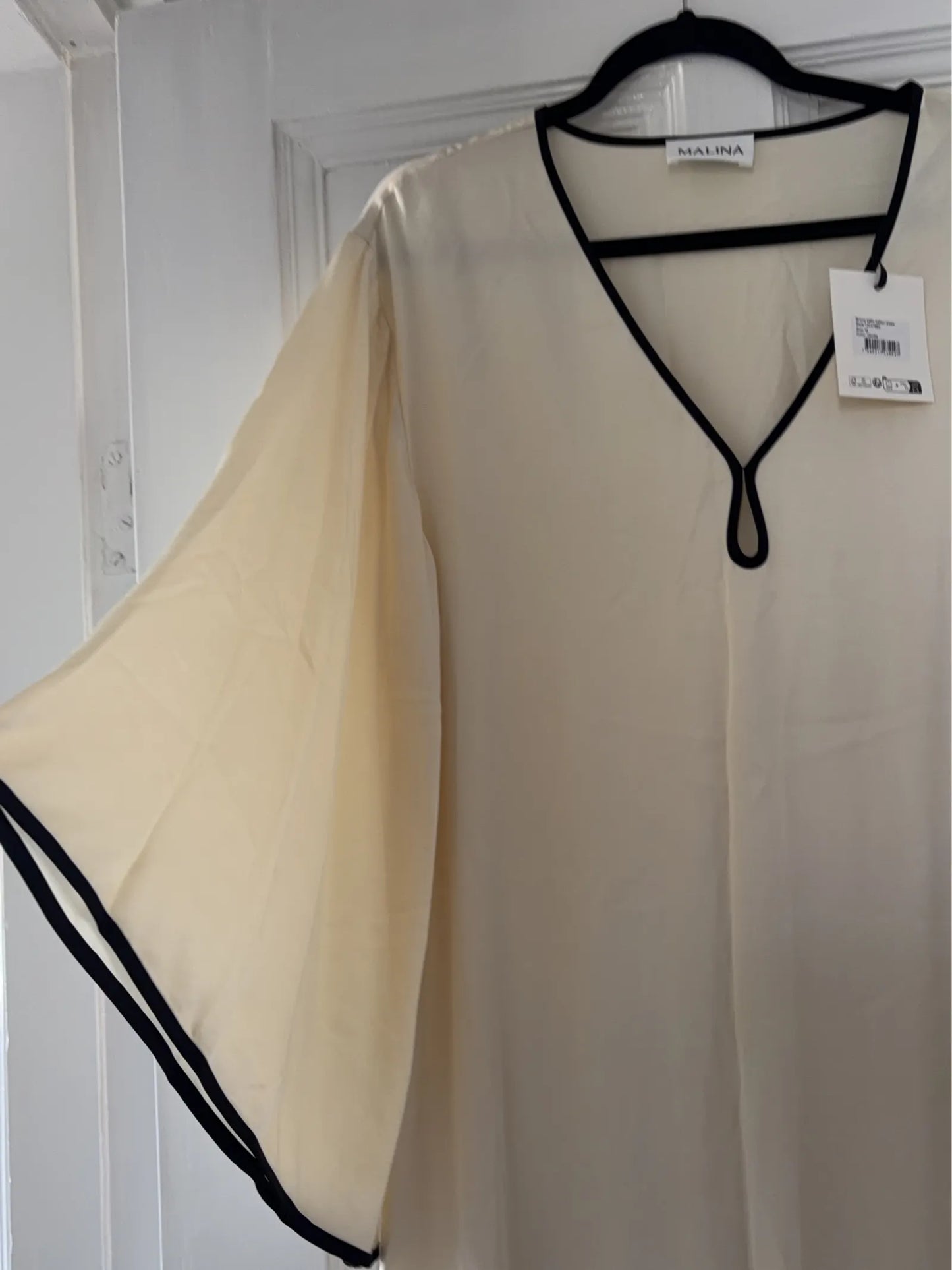 Malina Briony Satin-kaftan NWT
