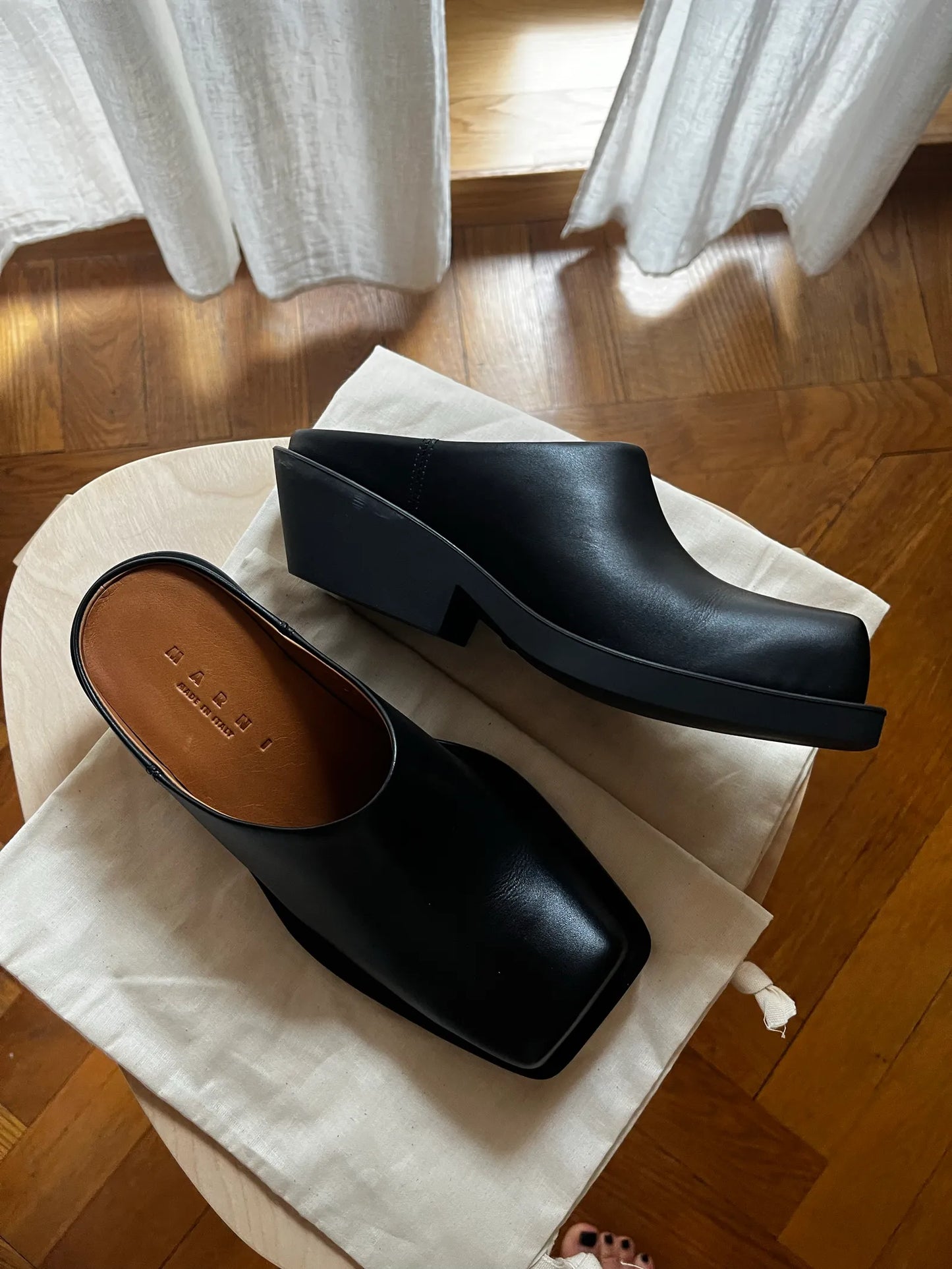 Marni-skinnklackar NWT