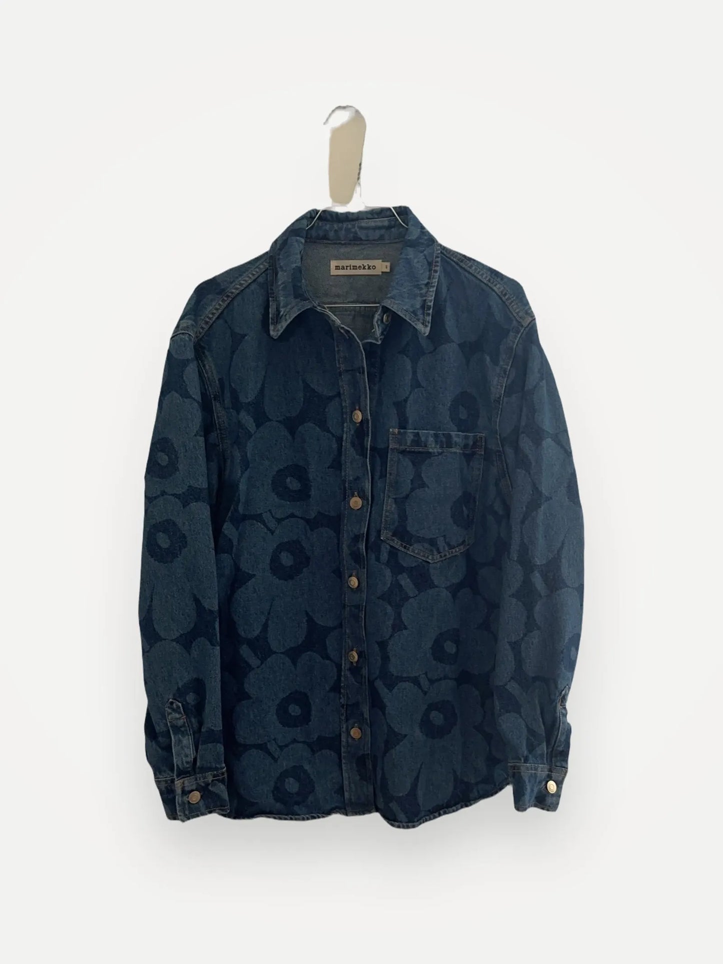 Marimekko Maridenim Vaihe Unikko-skjorta