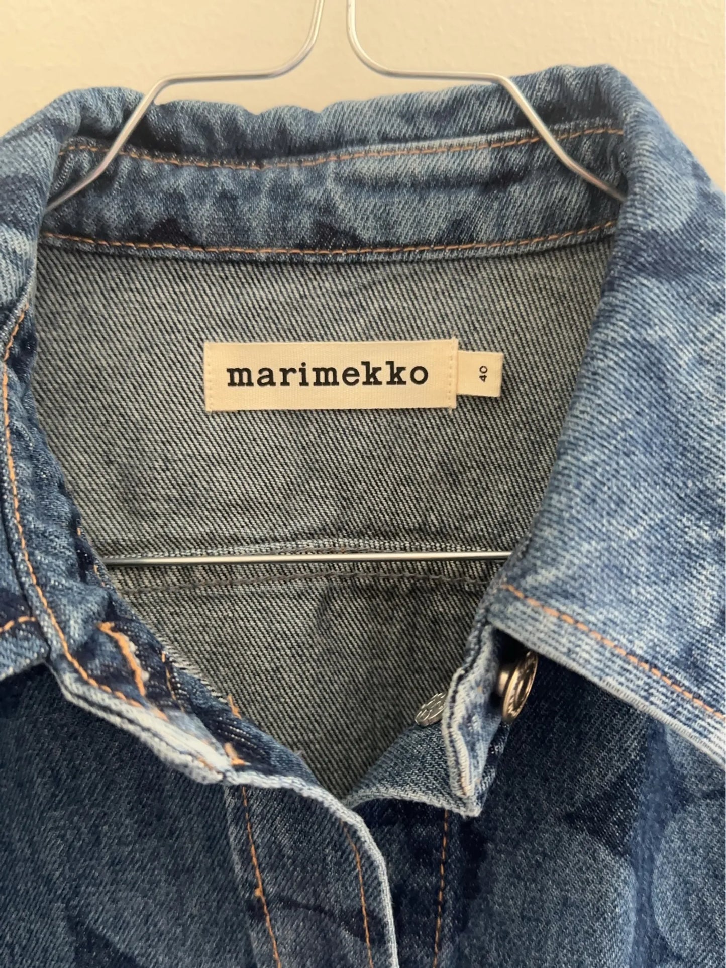 Marimekko Maridenim Vaihe Unikko-skjorta