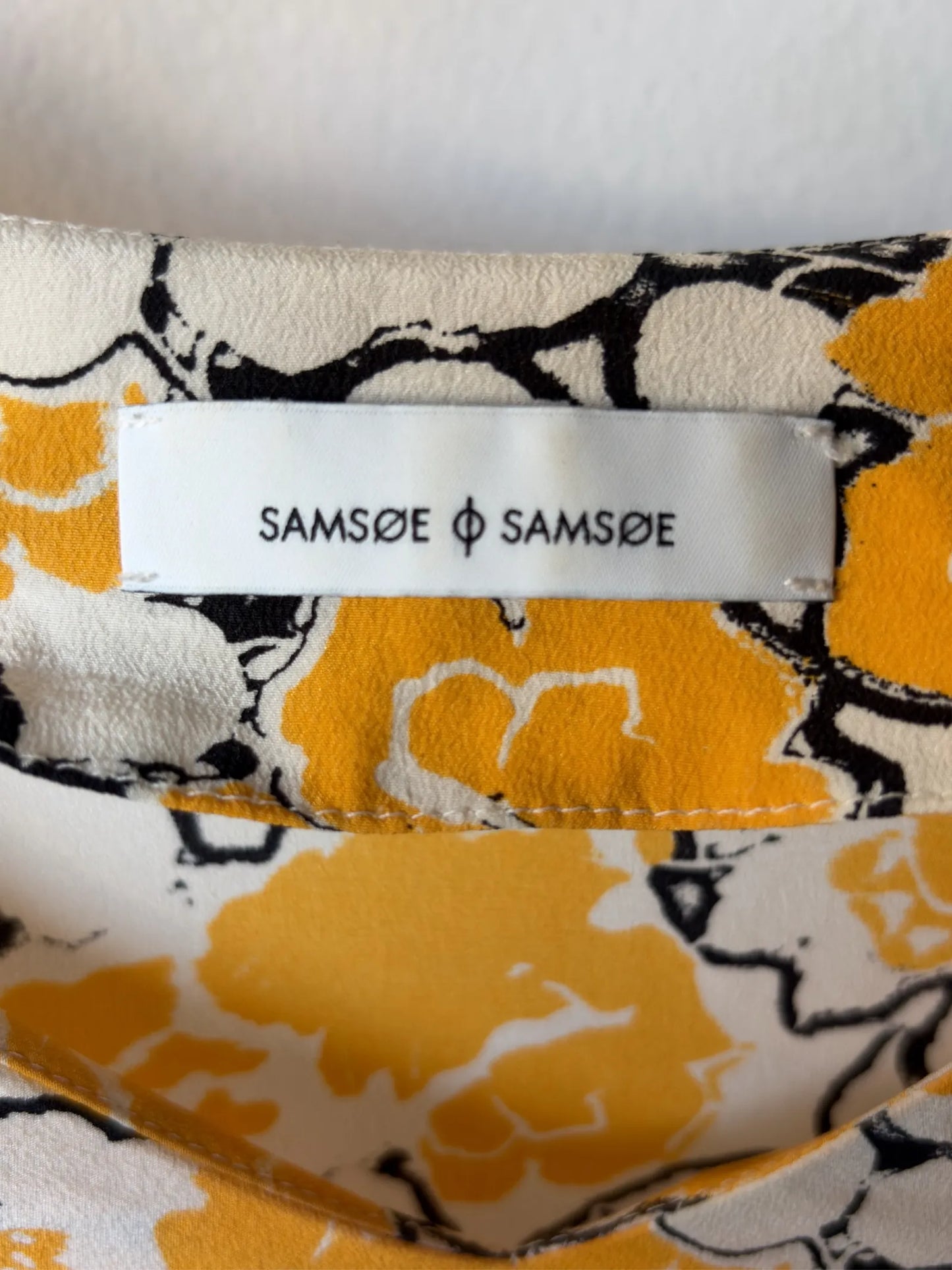 Samsøe Samsøe-sidenblus