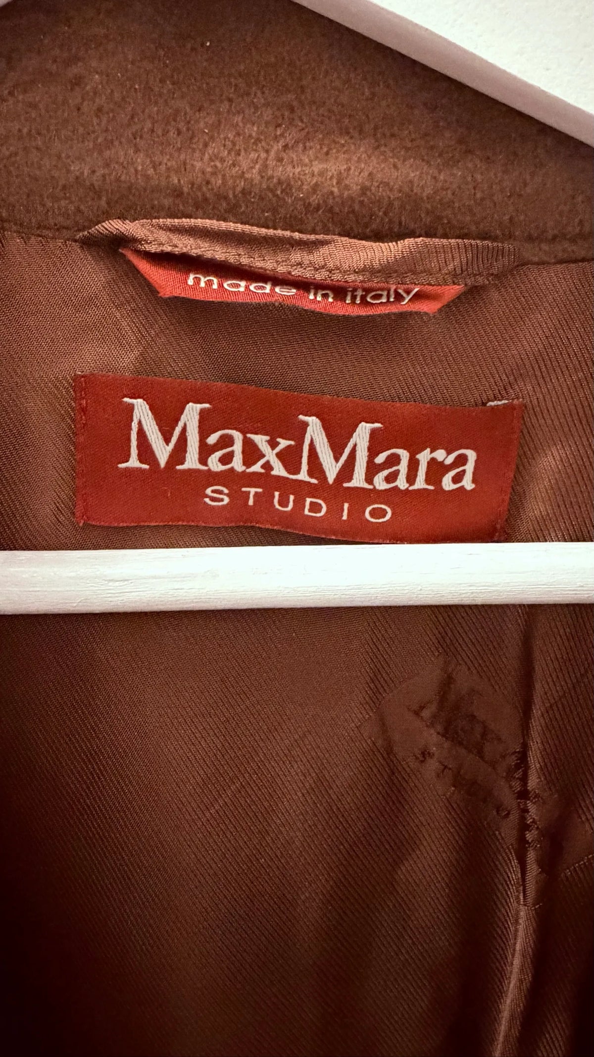 Max Mara Bcollag Caramel Wool Coat