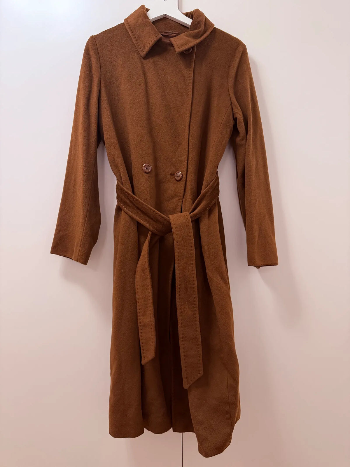 Max Mara Bcollag Caramel Wool Coat