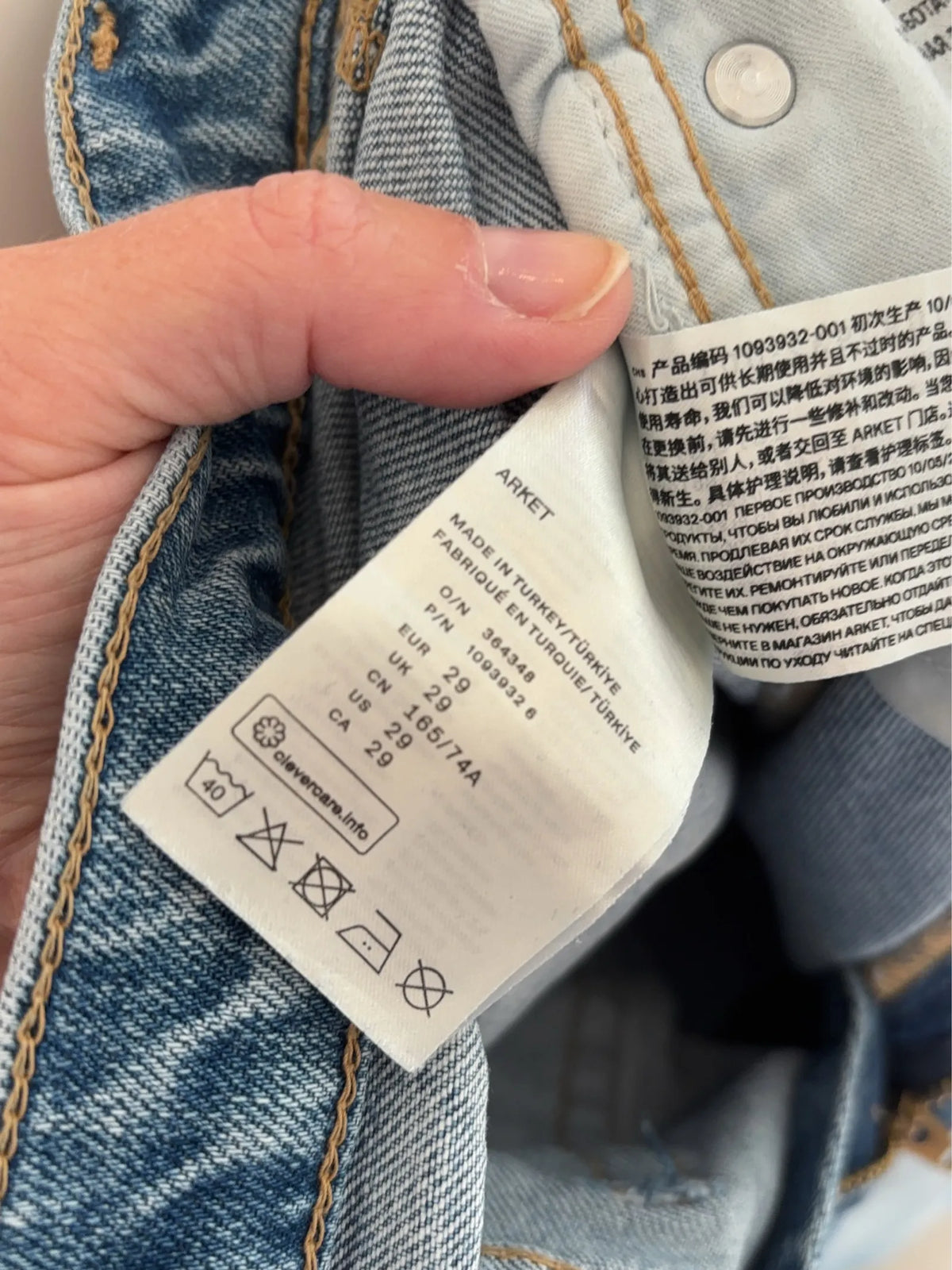 Arket Straight Stretch Jeans