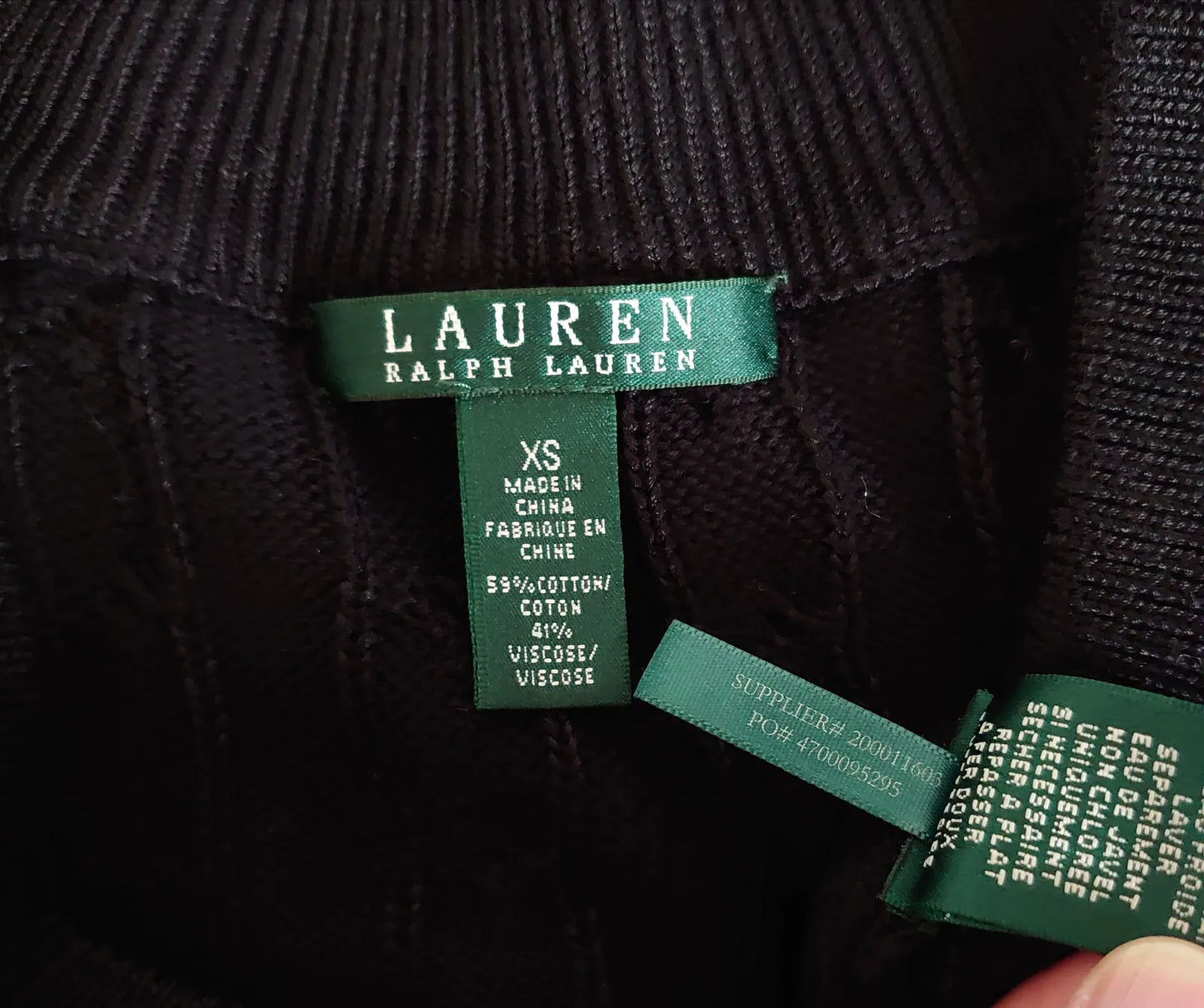 Ralph Lauren Cable Knit-tröja