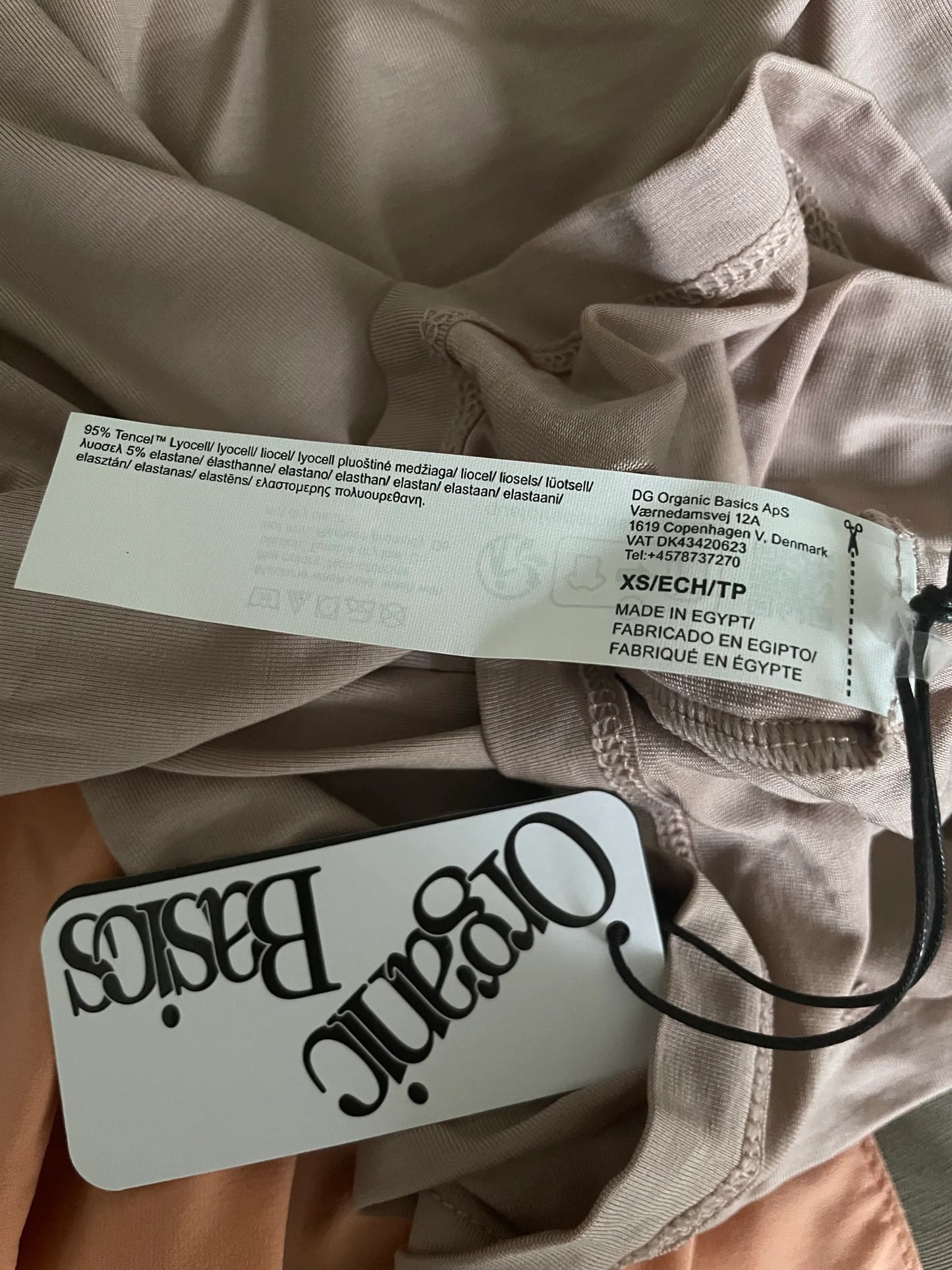 Organic Basics Soft Touch-t-shirt NWT