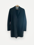 Harris Wharf London Cocoon In Pressed Wool Coat