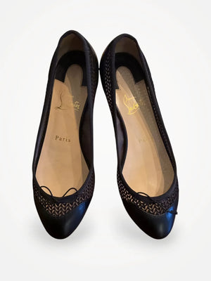 Christian Louboutin-skinnballerinaskor