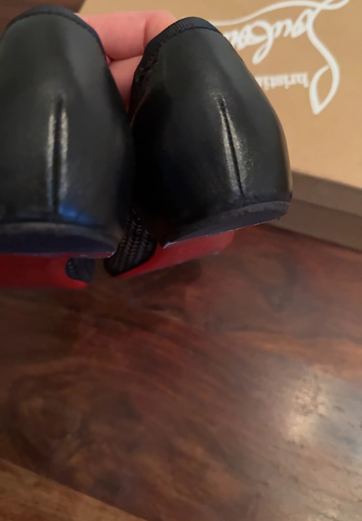 Christian Louboutin-skinnballerinaskor