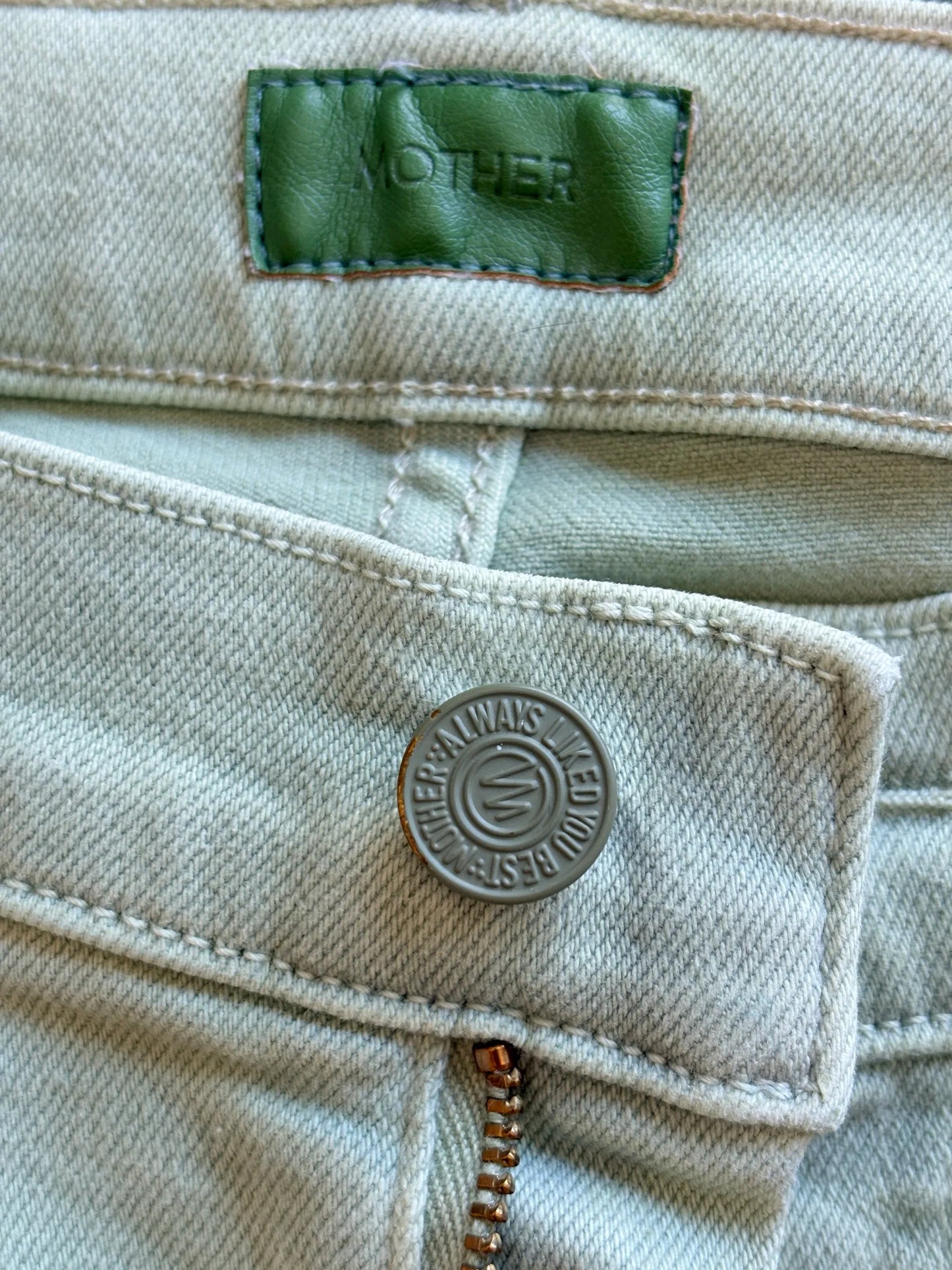 Mother The Hustler Ankle Fray Jeans