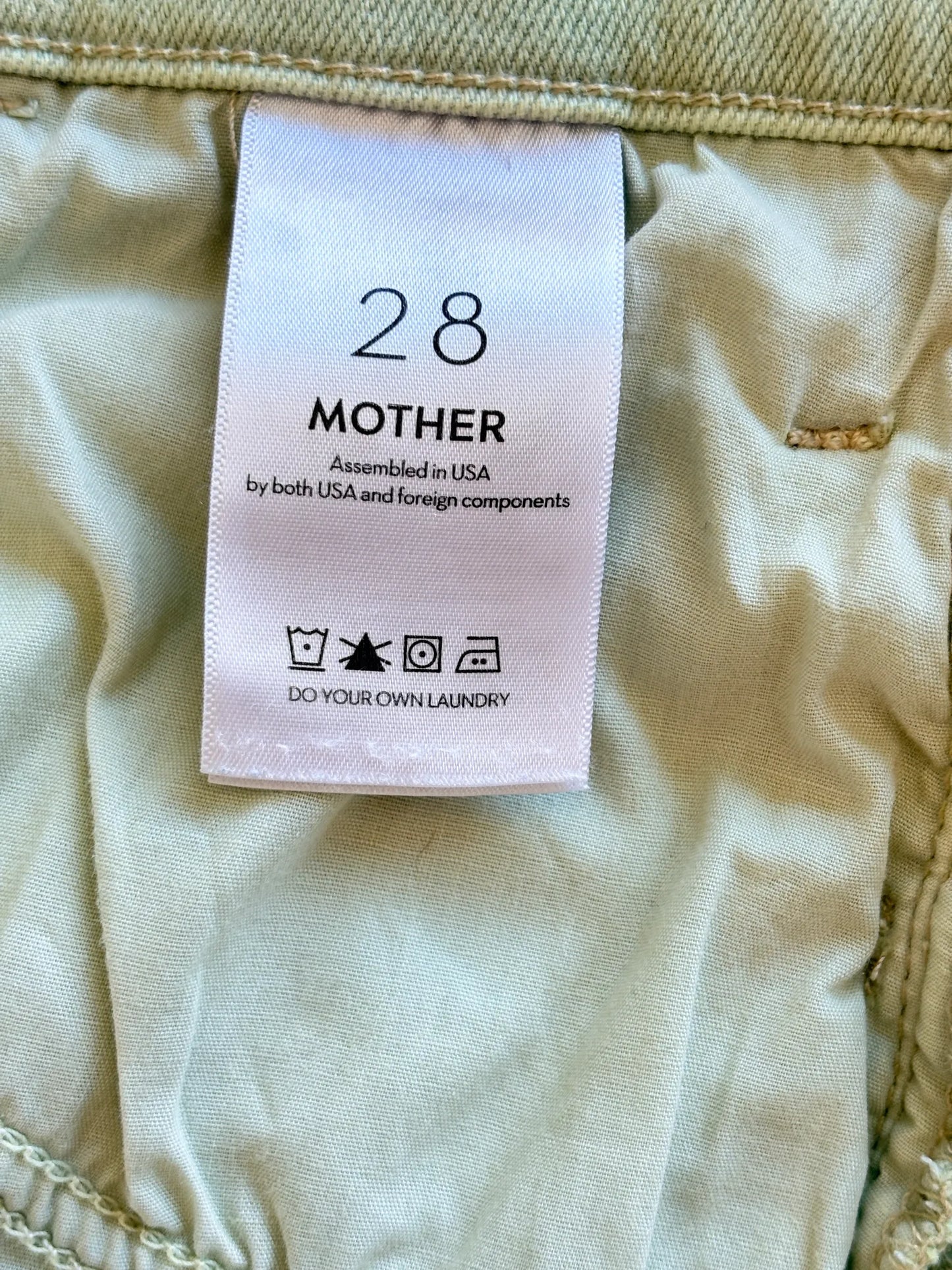 Mother The Hustler Ankle Fray Jeans