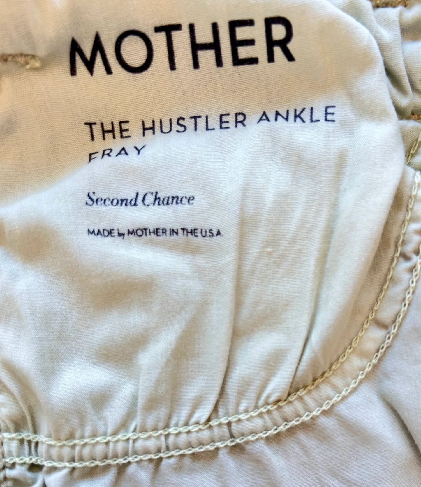 Mother The Hustler Ankle Fray Jeans