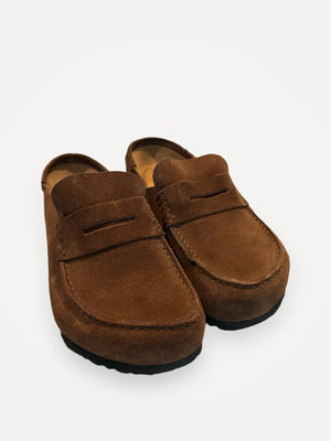 Birkenstock Womens Naples Wrapped Carafe-skinnloafers NWOT
