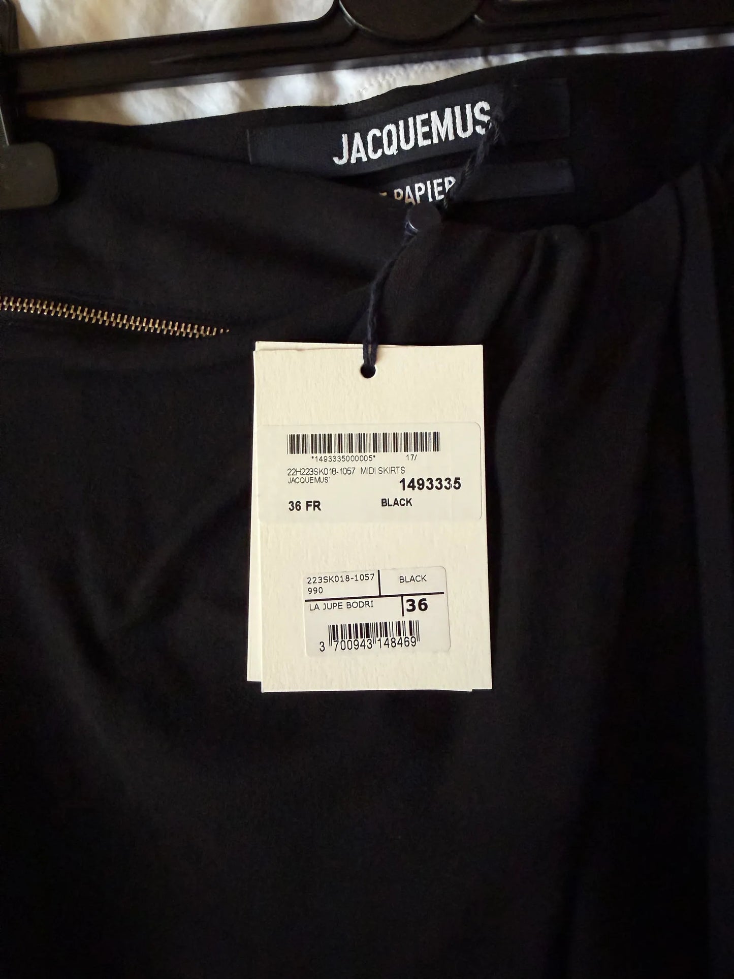 Jacquemus-ullkjol NWT