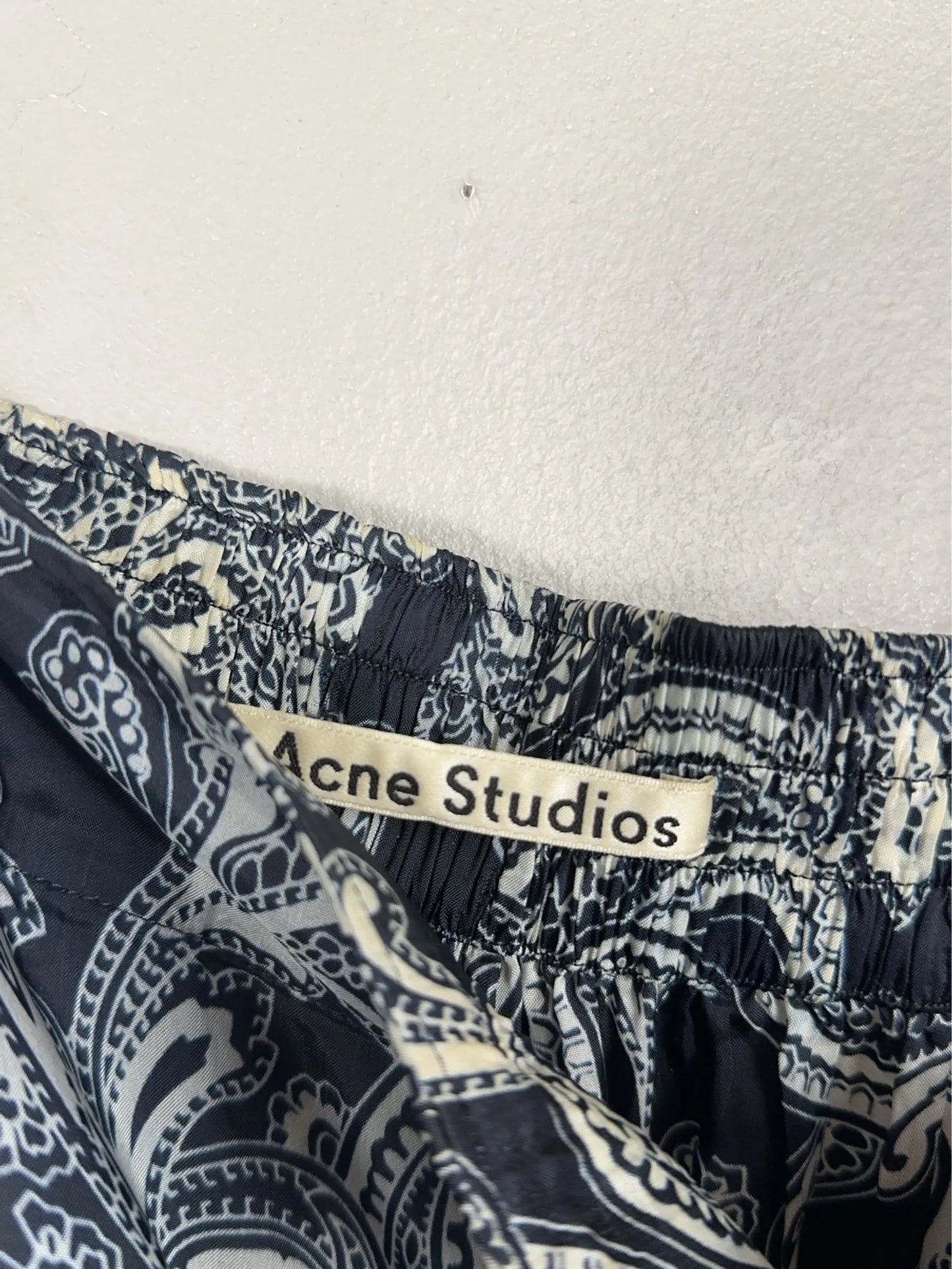 Acne Studios Tennessee Cu Pr Ss17-byxor