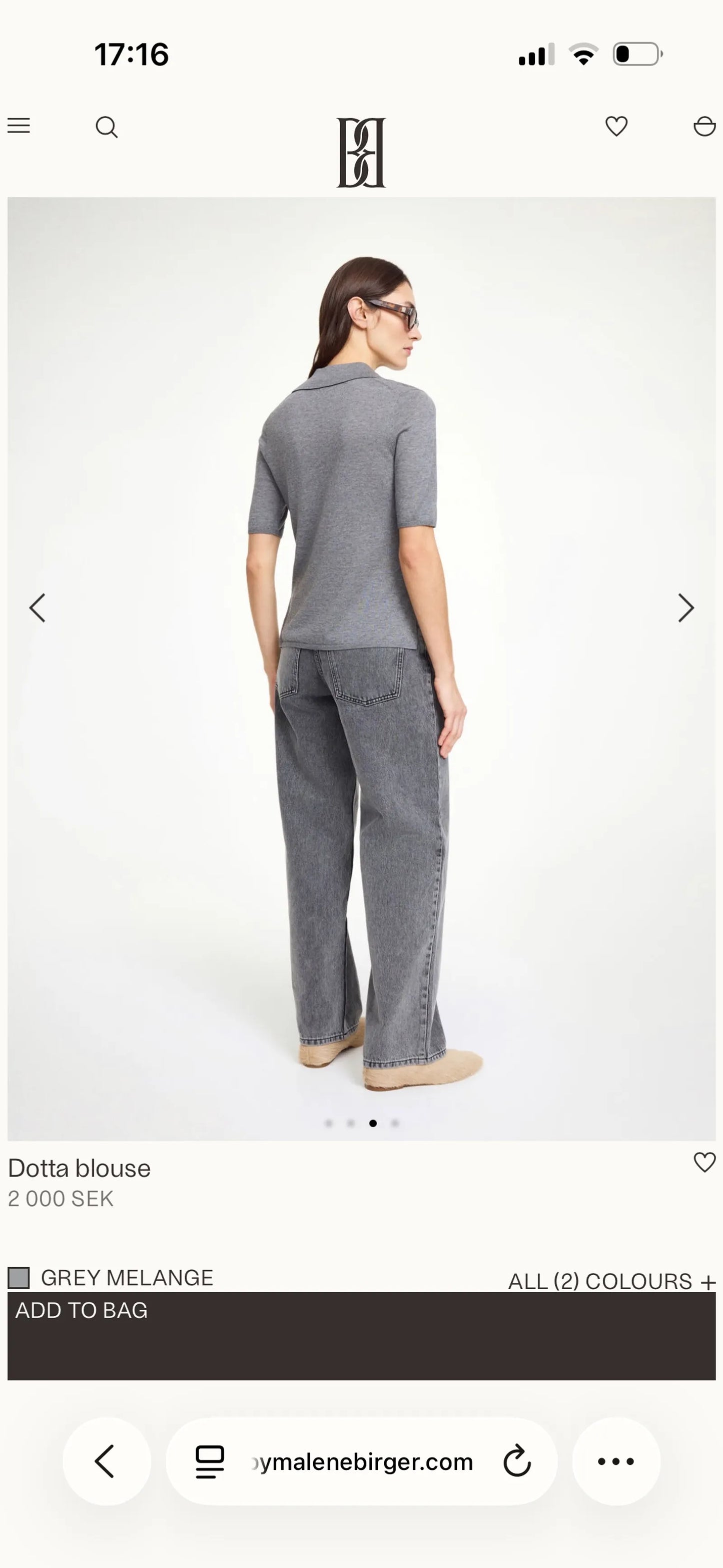 By Malene Birger Dotta-skjorta NWOT
