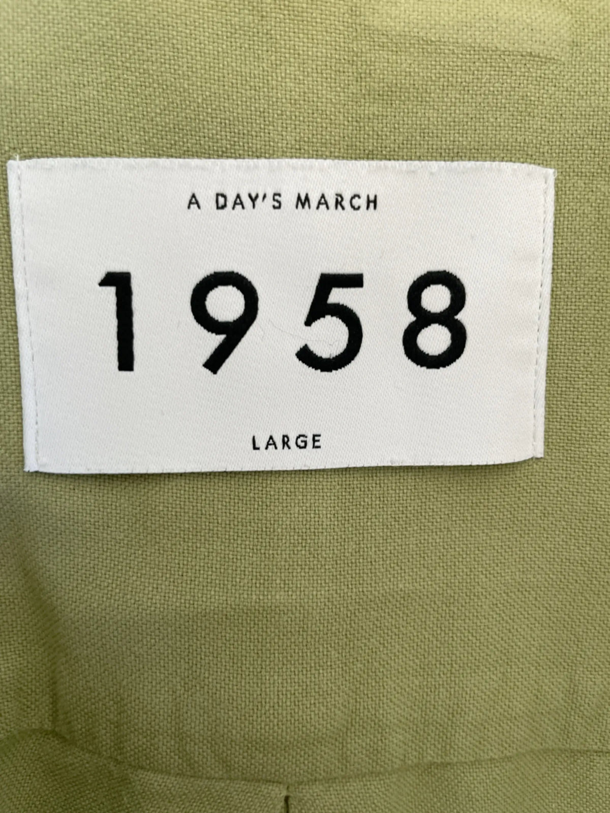 A Day's March 1958-skjorta