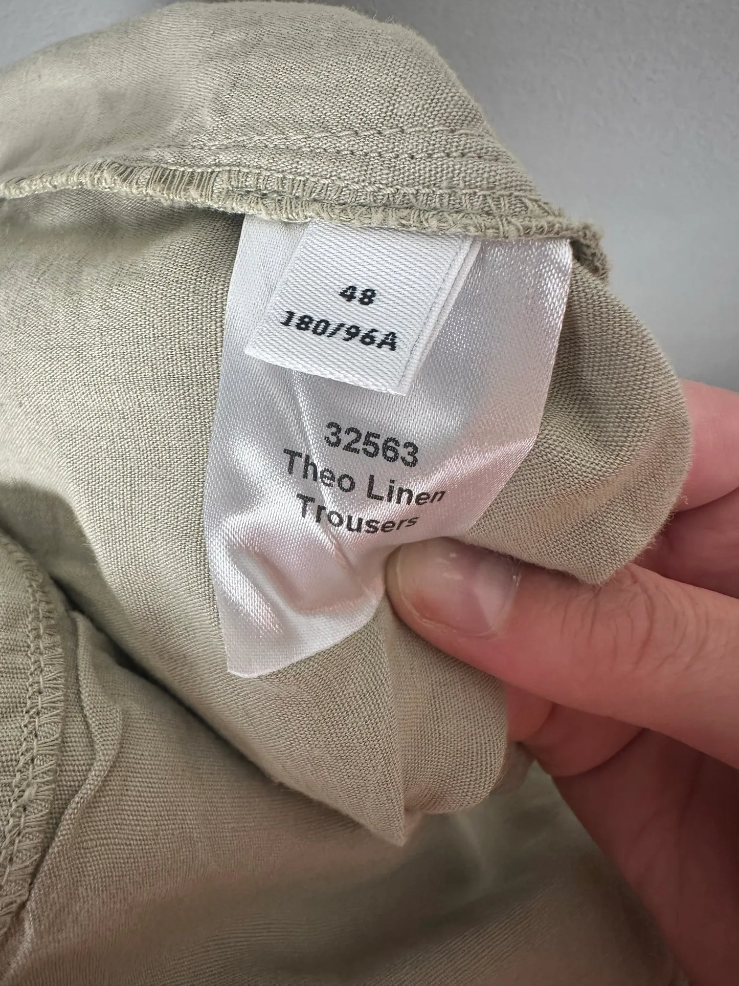 Filippa K Theo Linen-linnebyxor