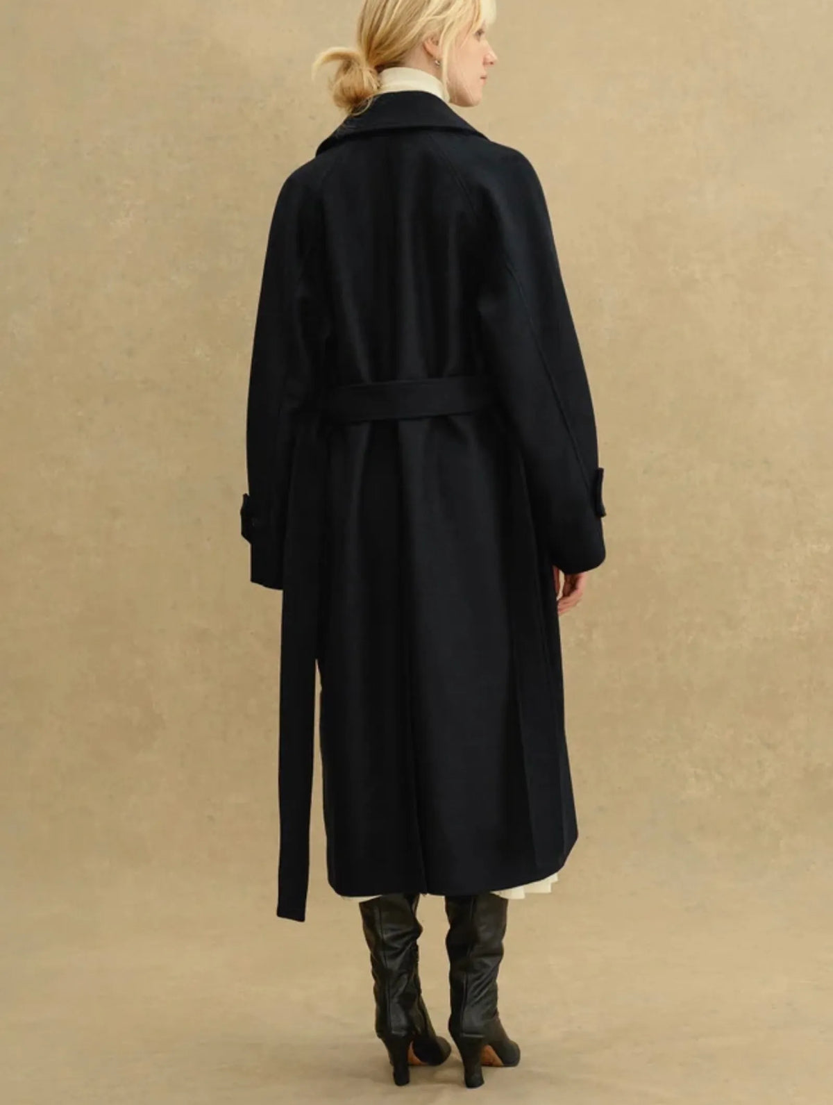 A Day's March Chinoe Double Breasted Wool Coat