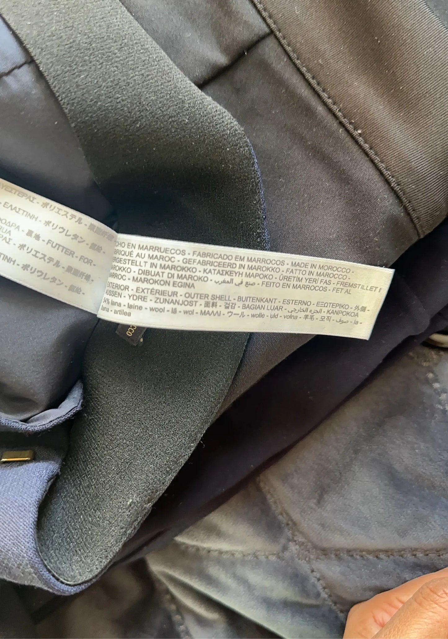Massimo Dutti-ullkostymbyxor