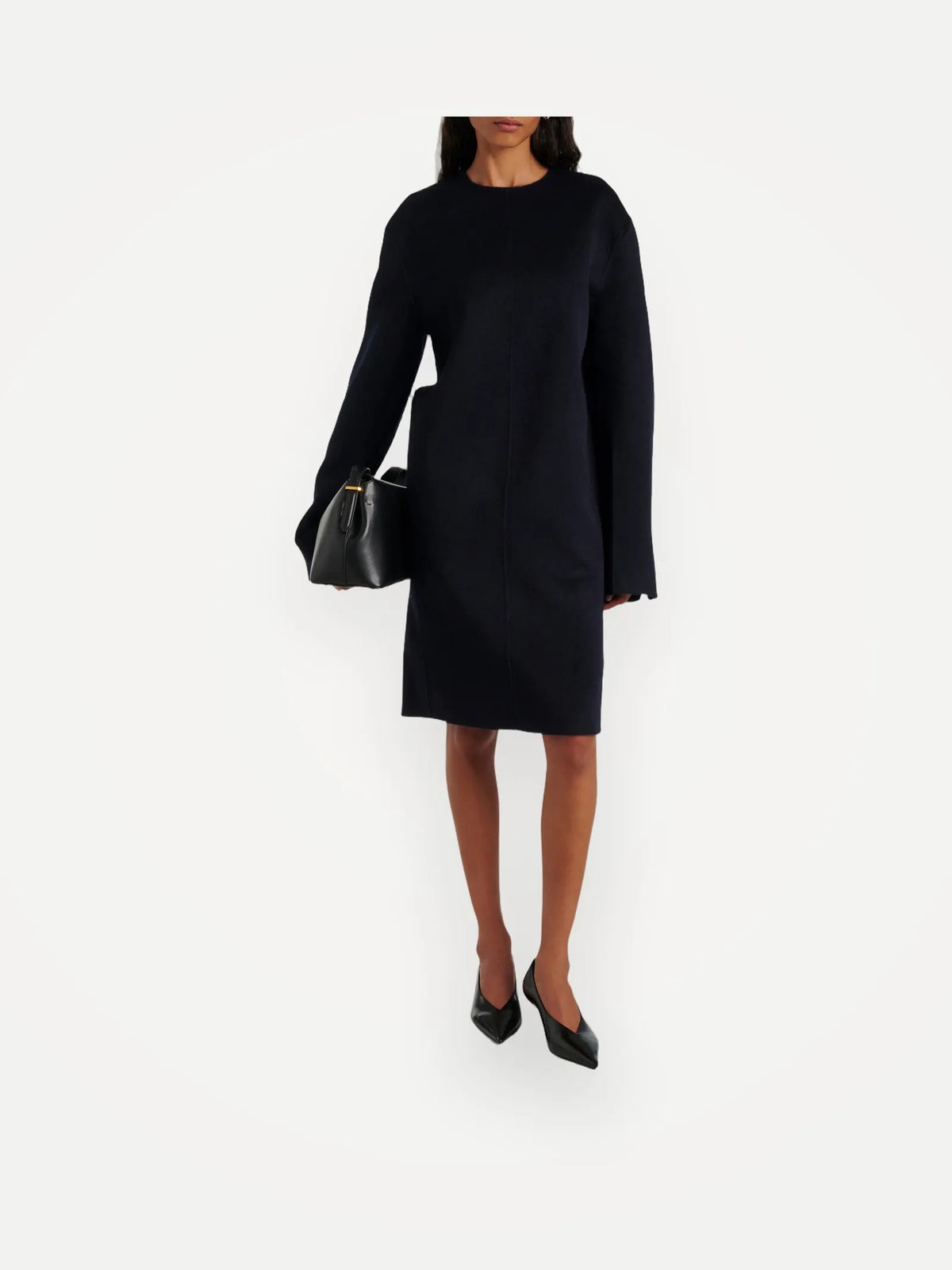 Toteme Midi Wool-ullklänning