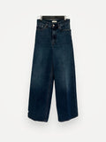 Toteme Wide Leg Denim Dark Blue Jeans