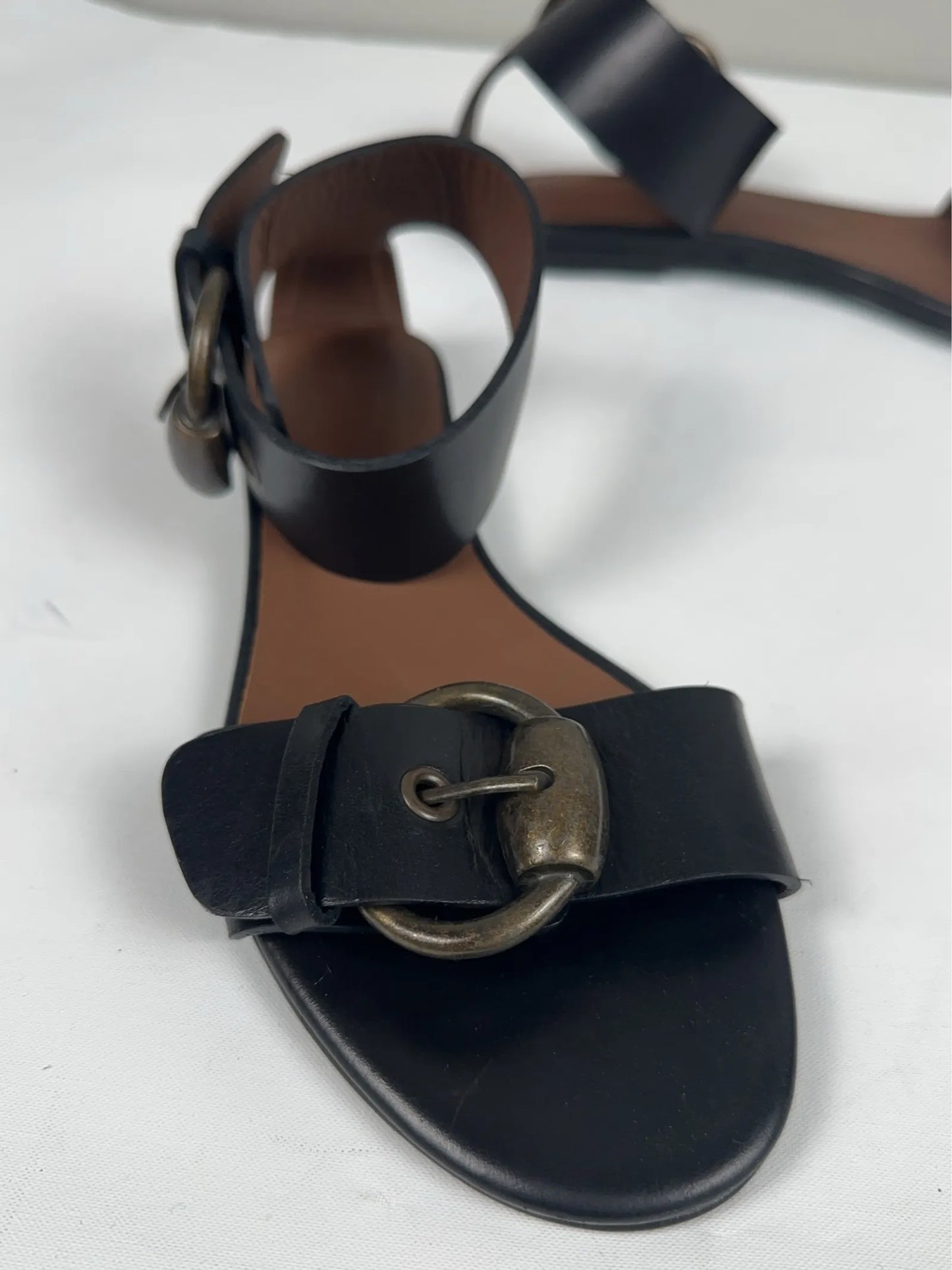 Filippa K Buckle Flat-skinnsandaler