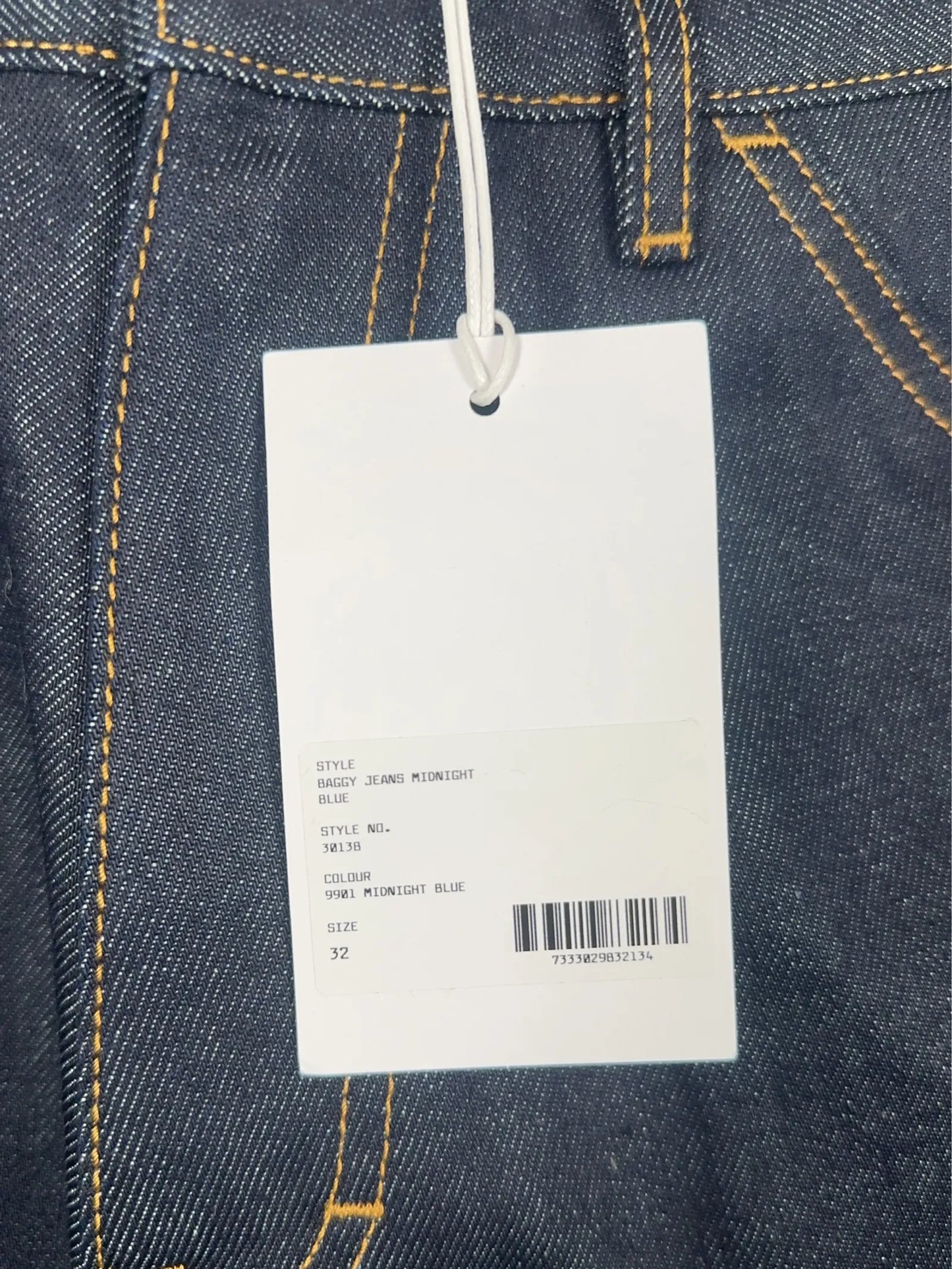 Filippa K Baggy Midnight Blue Jeans
