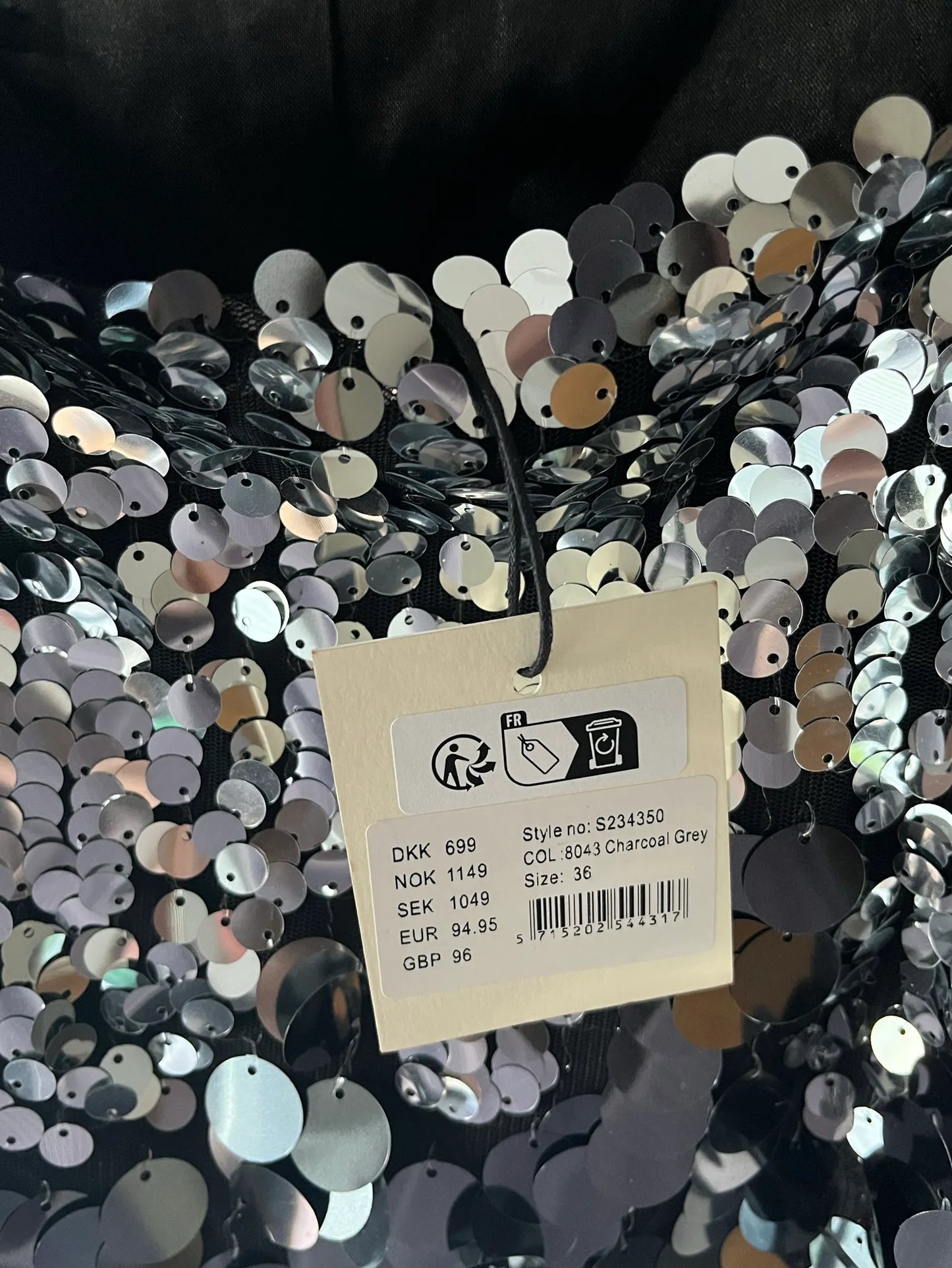 Sofie Schnoor Sequin-topp NWT