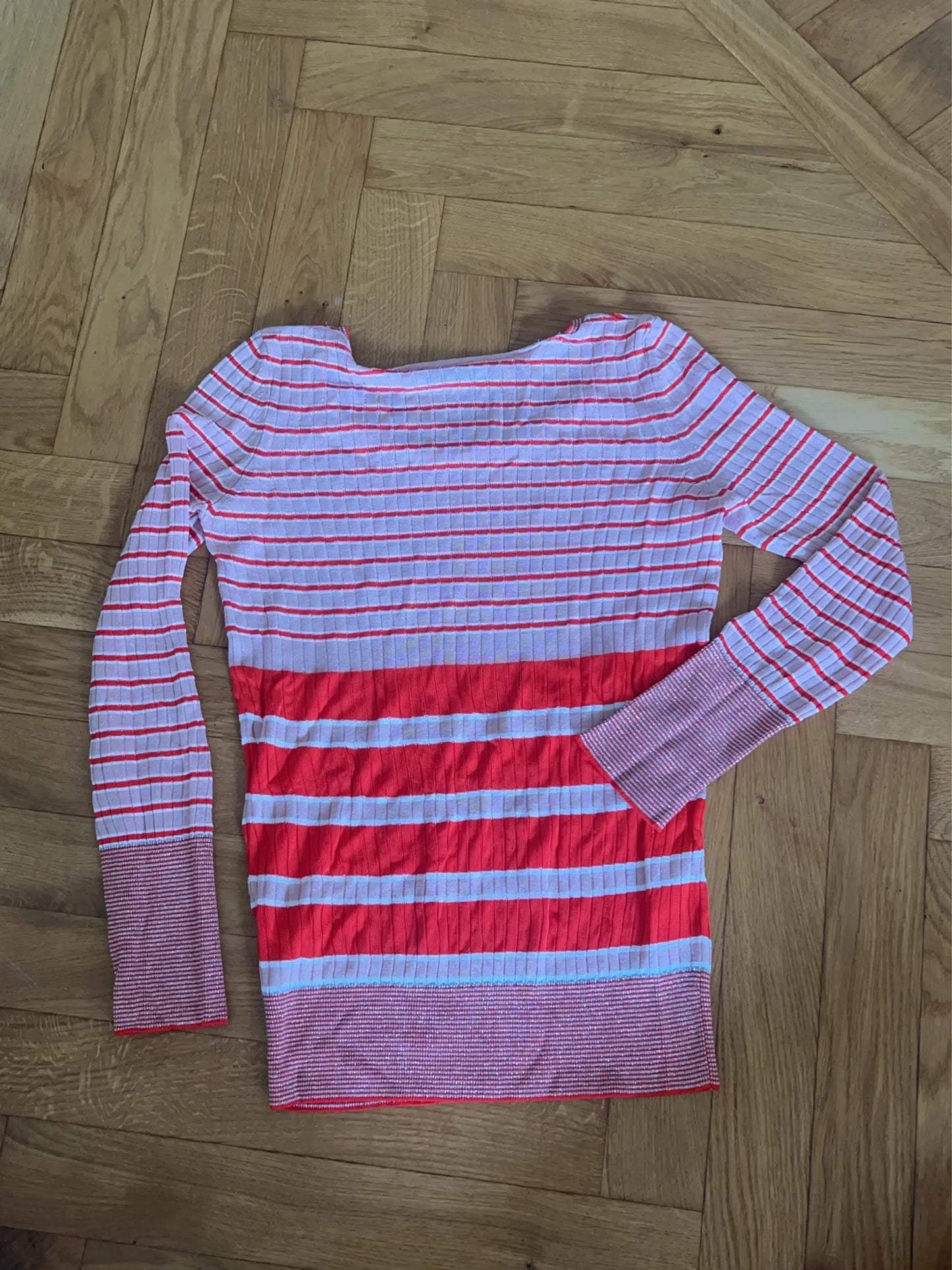 Sandro-långärmad t-shirt