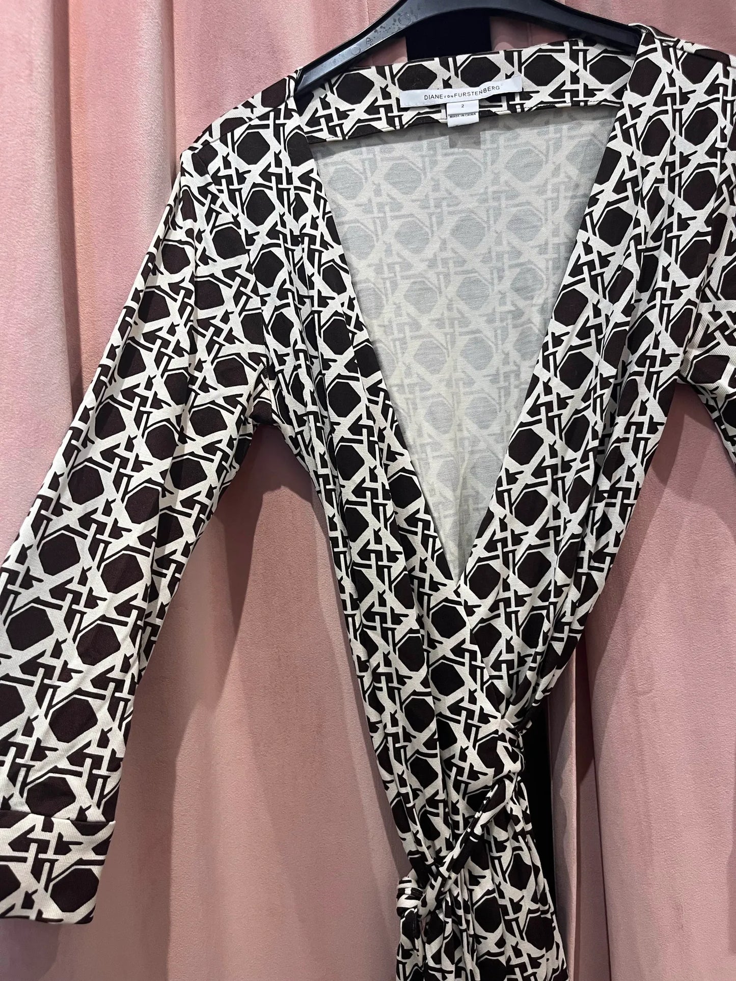 Diane Von Furstenberg New Julian Two Wrap Dress