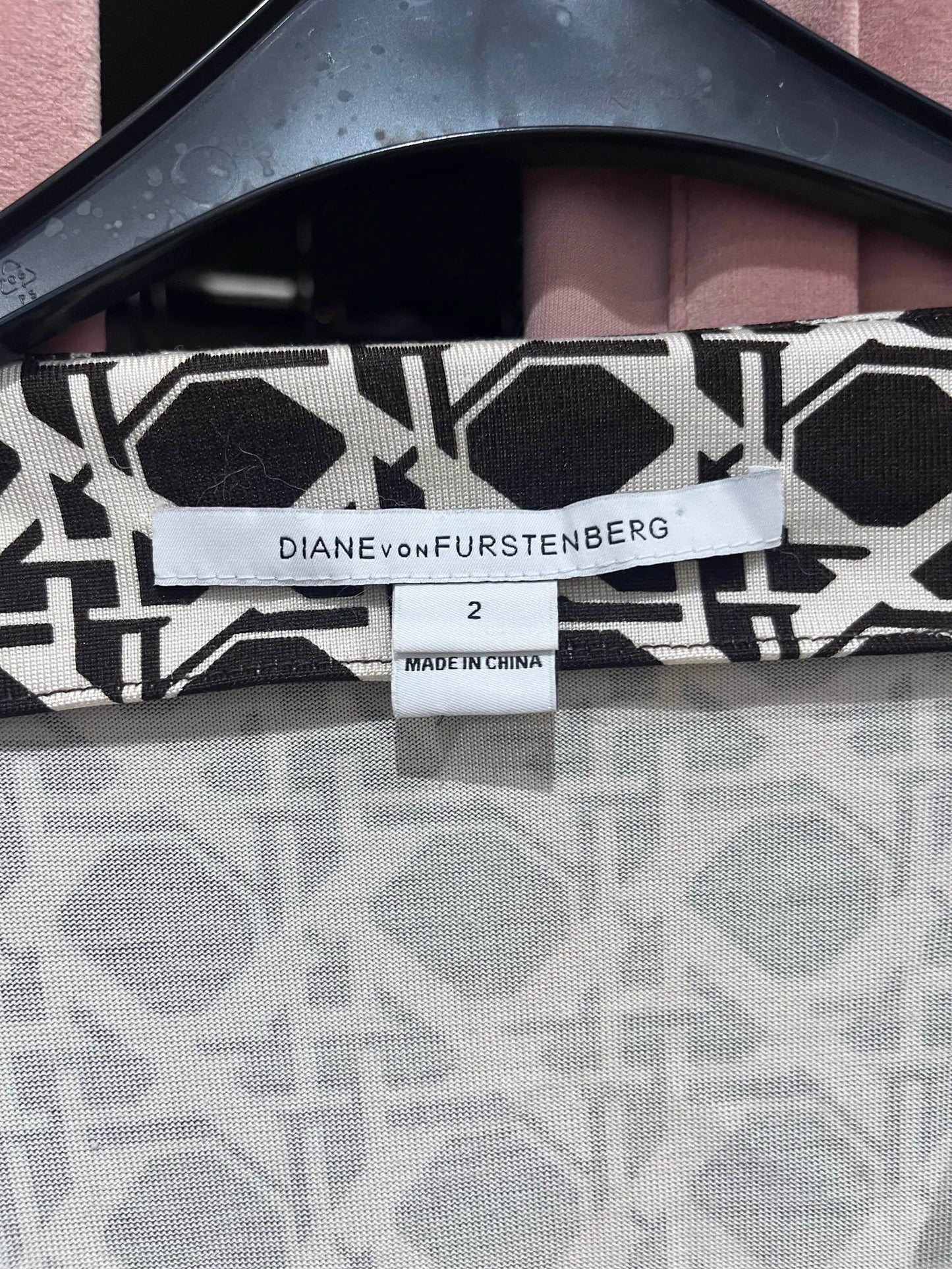 Diane Von Furstenberg New Julian Two Wrap Dress
