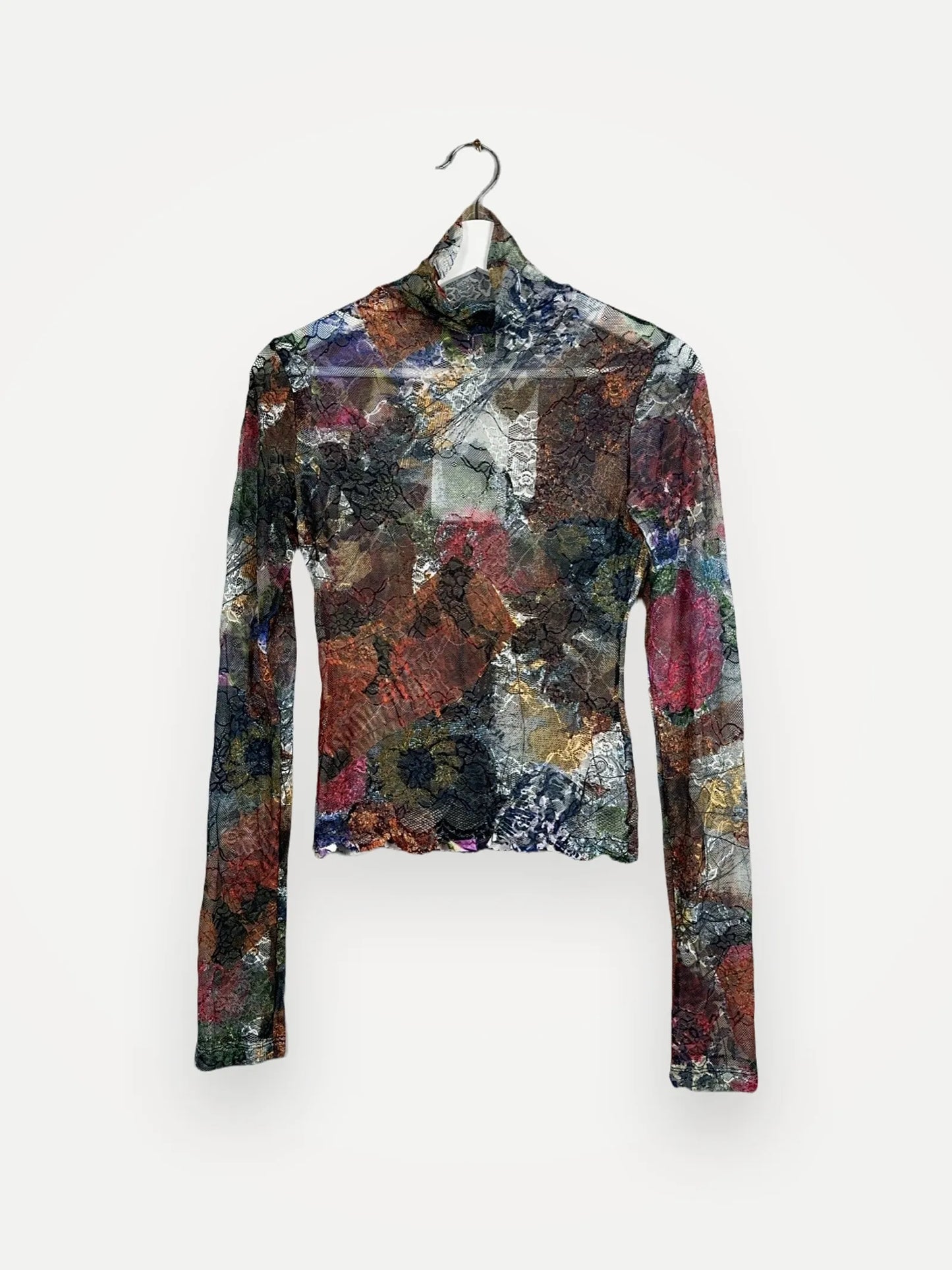 Rave Review Greta Patchwork Turtleneck