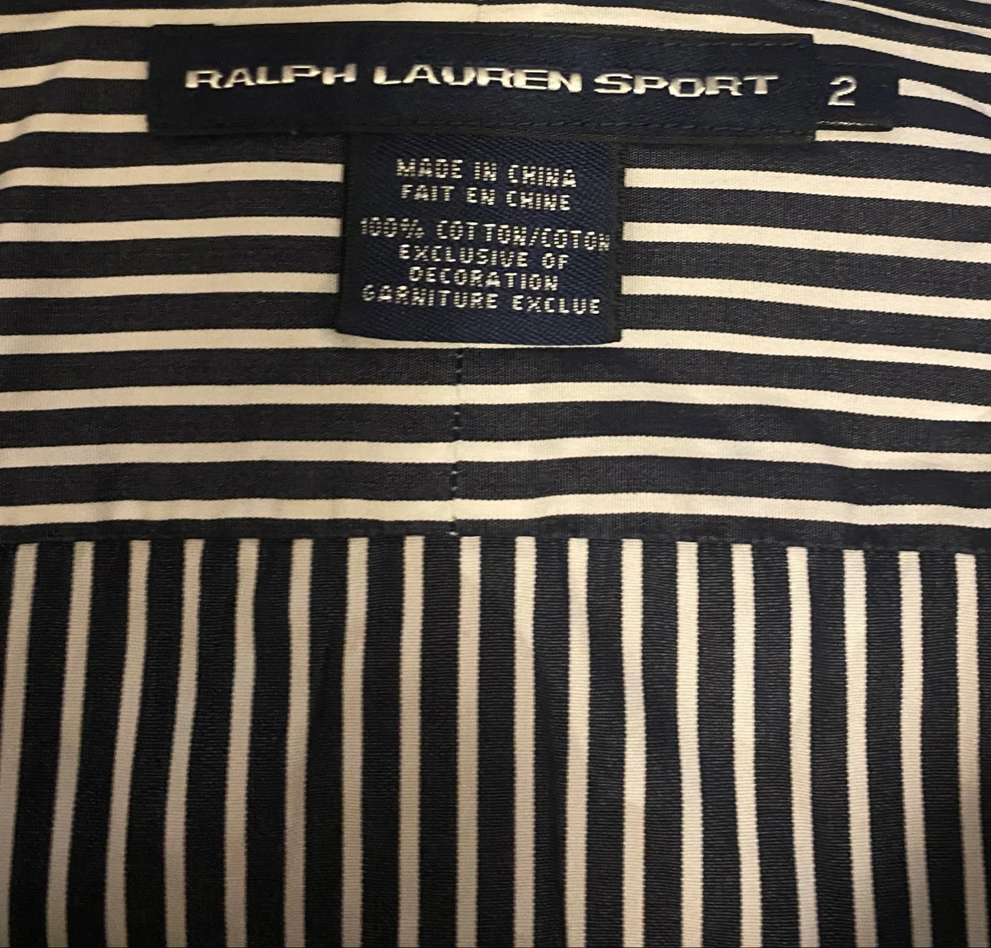 Ralph Lauren-skjorta NWOT