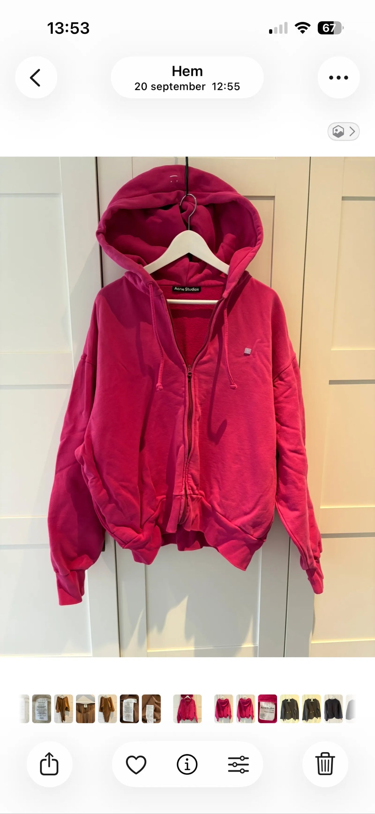 Acne Studios-hoodie