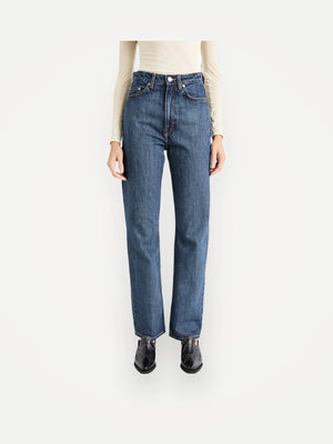Weekday Rowe Extra High Straight-jeans