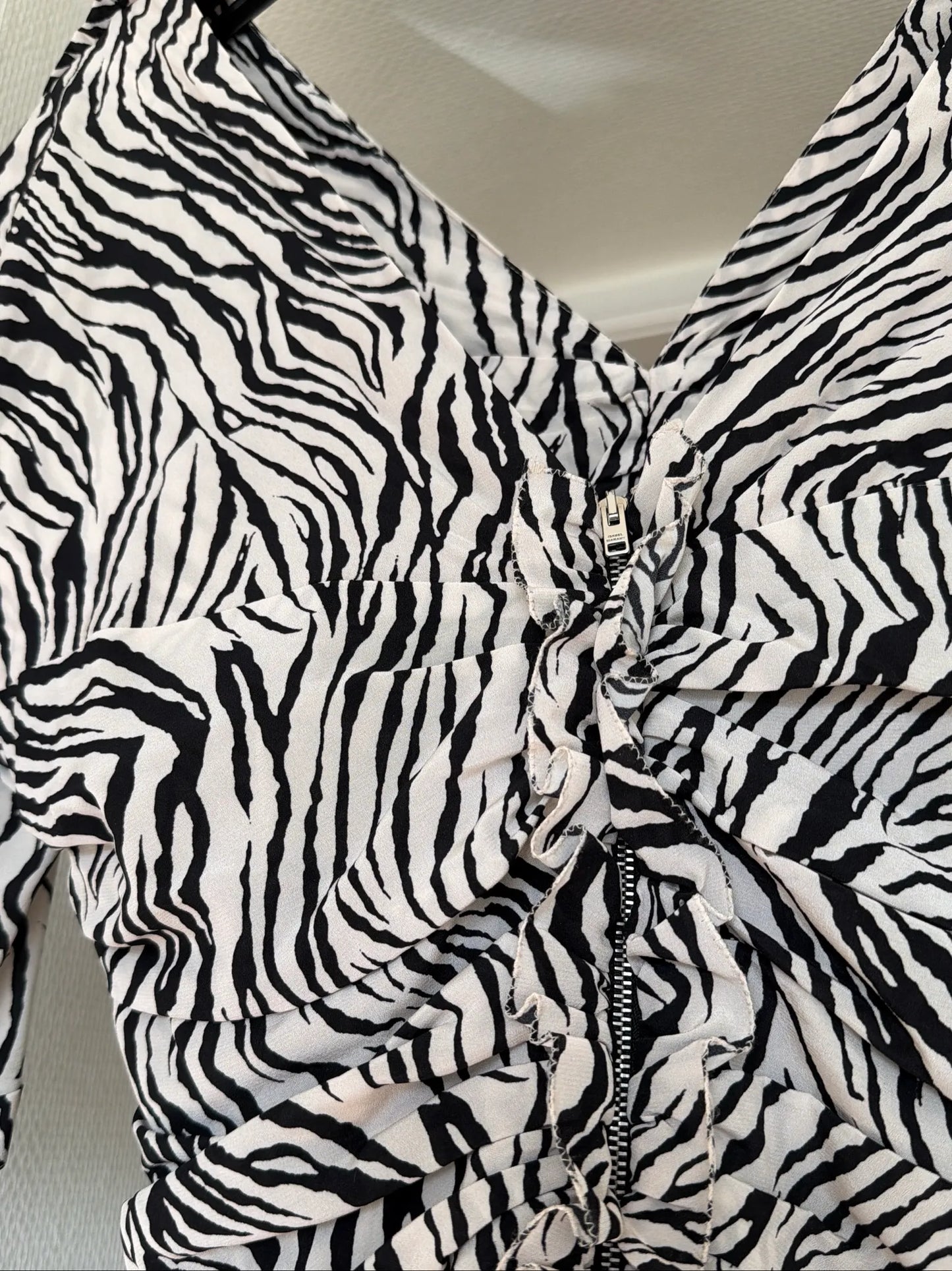 Isabel Marant Occasion-sidenklänning NWT