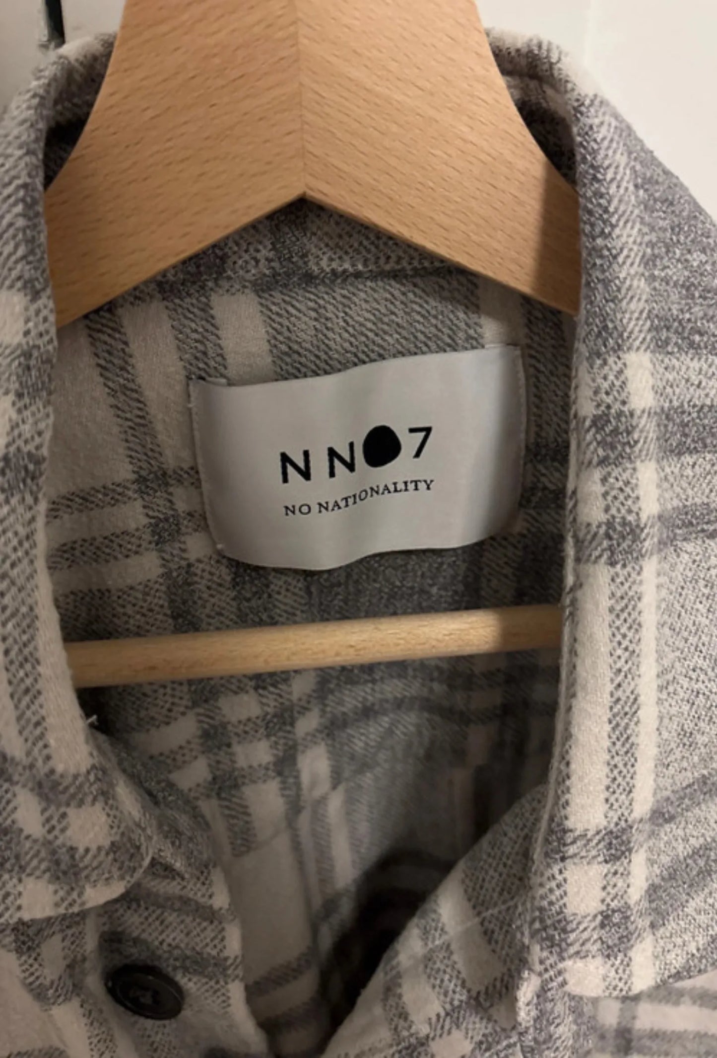 NN07 Frode Checked Grey Multi Shirt