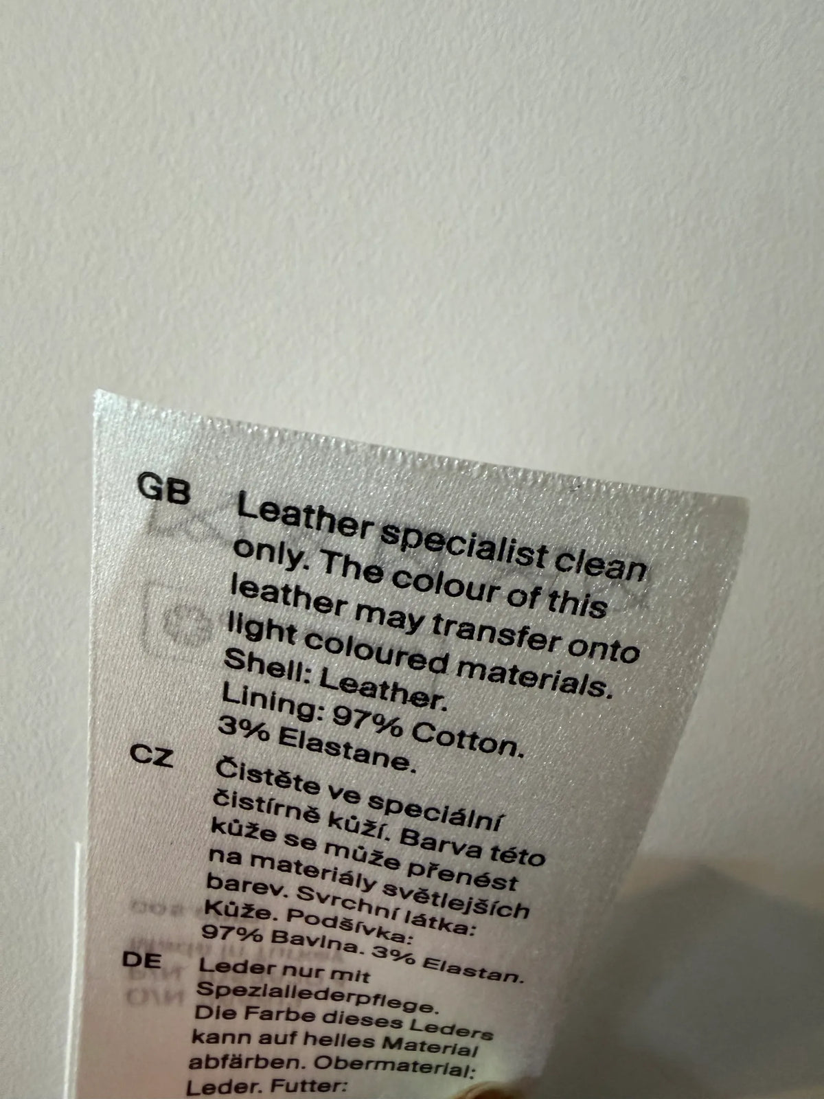Cos-skinnbyxor NWT