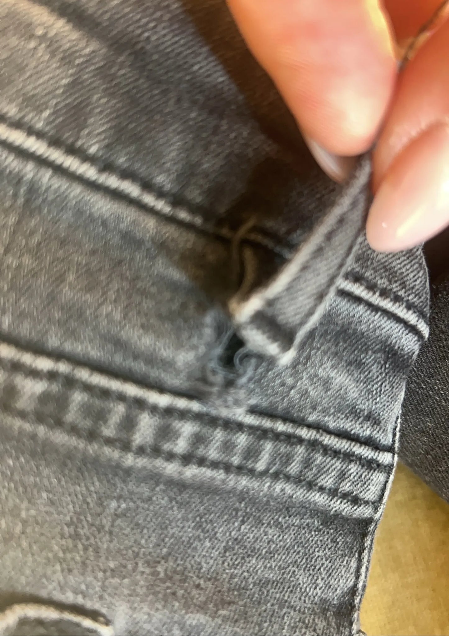 Acne Studios Skin 5 Used Black Jeans