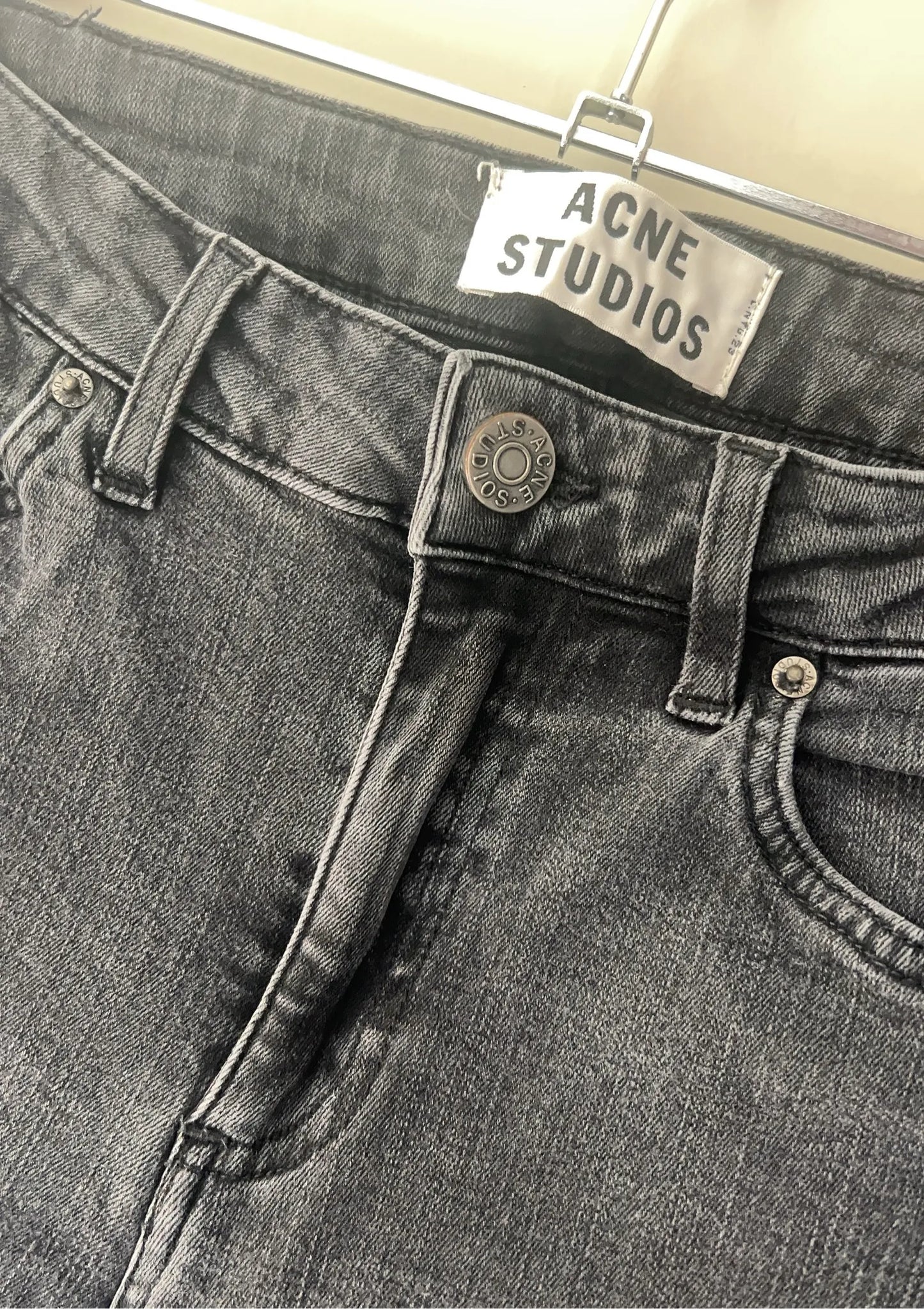 Acne Studios Skin 5 Used Black Jeans