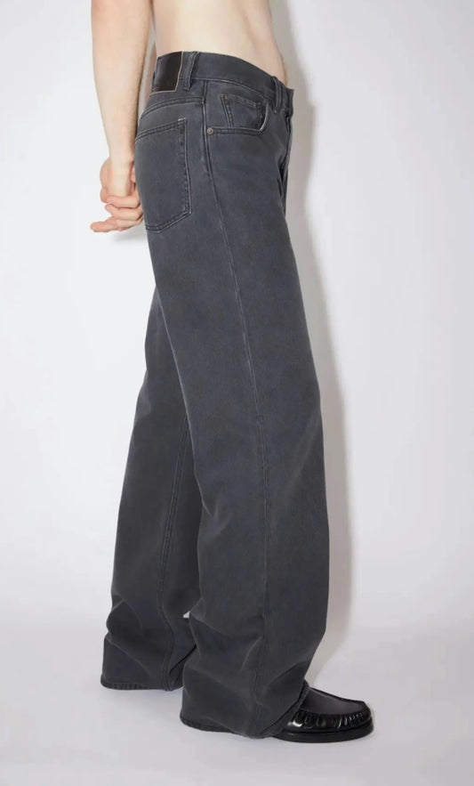 Acne Studios 2021f Faded Black-jeans NWT