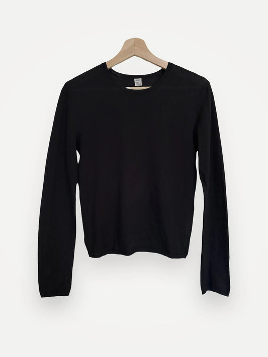 Toteme Thin Cashmere-kashmirtröja