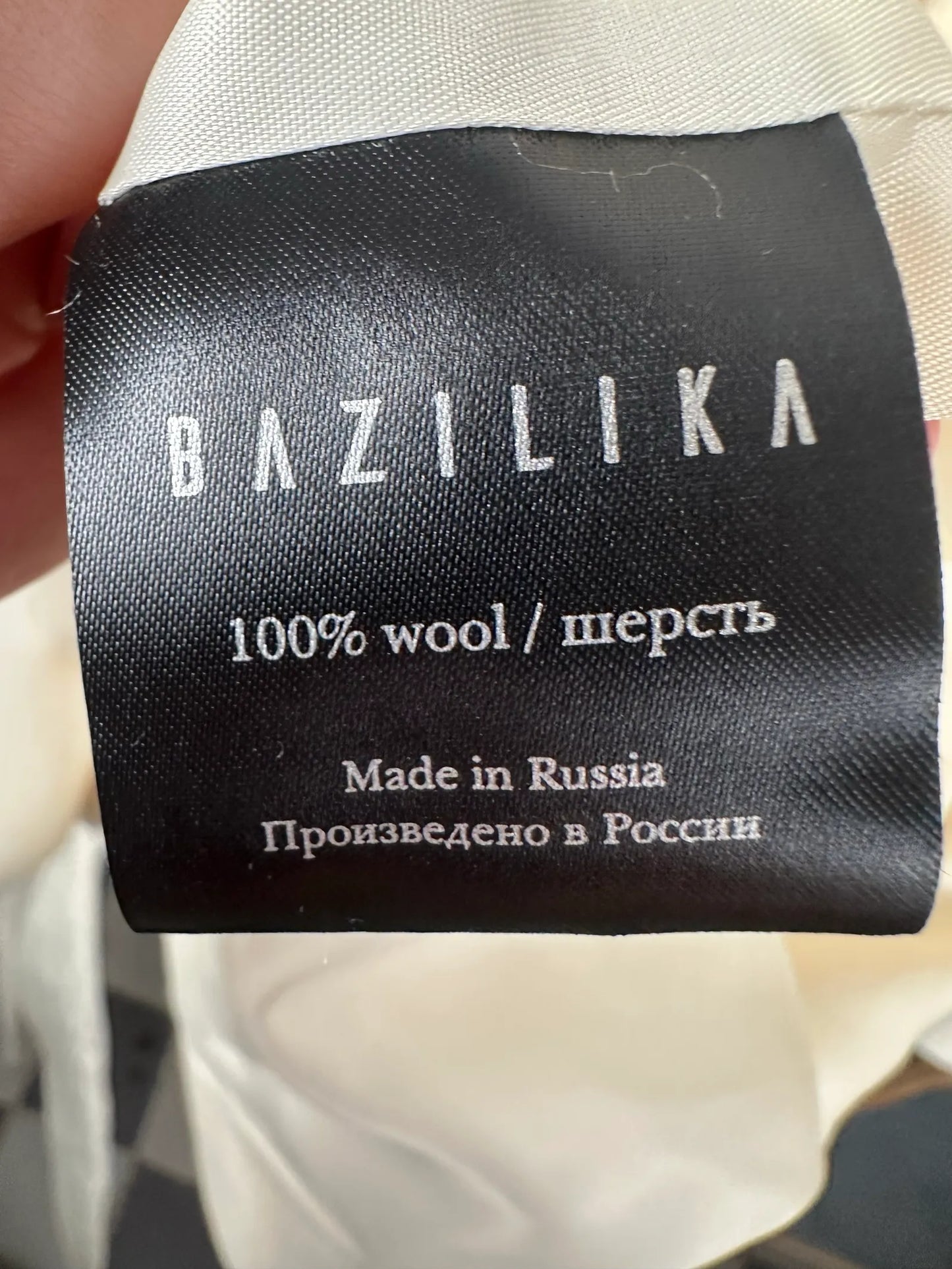 Bazilika Wool Maxi Coat-ullkappa NWT