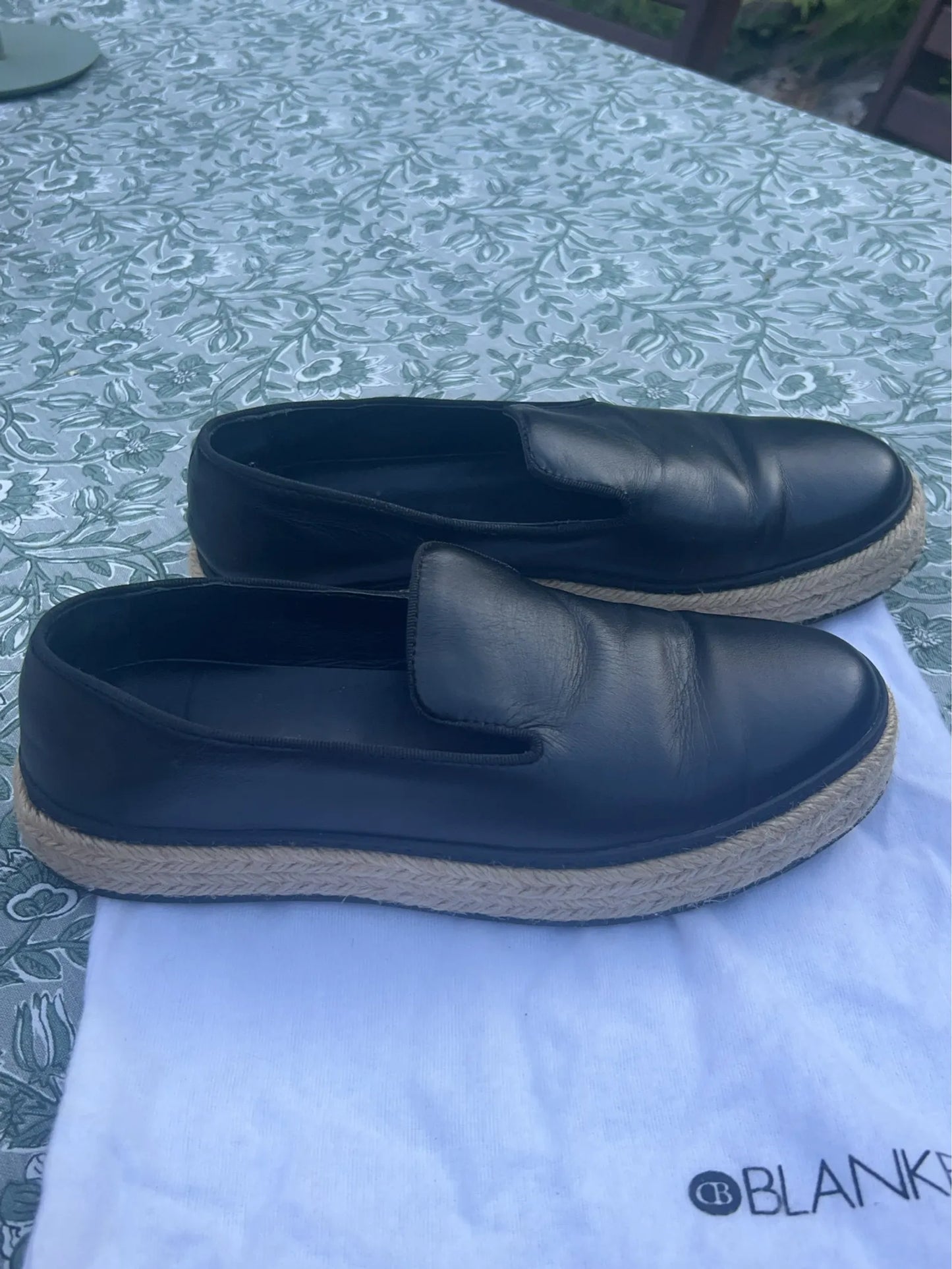 Blankens The Capri Black-skinnskor