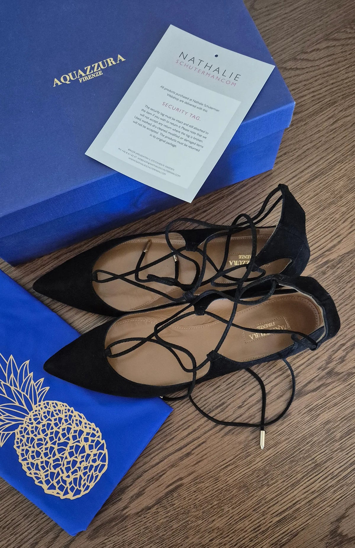 Aquazzura Christy Flat-ballerinaskor